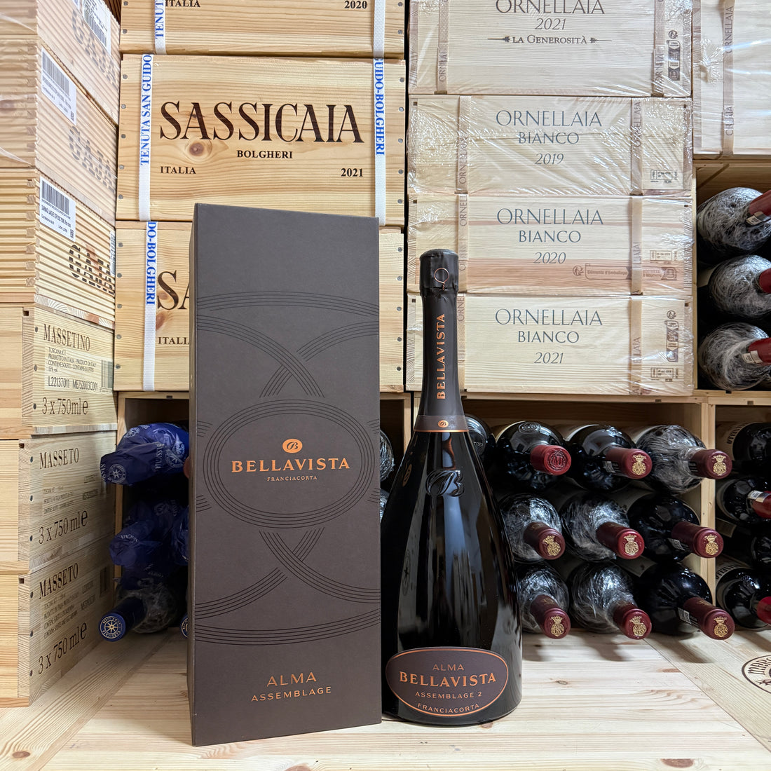 Alma Assemblage 2 Magnum Bellavista Franciacorta DOCG Astucciato