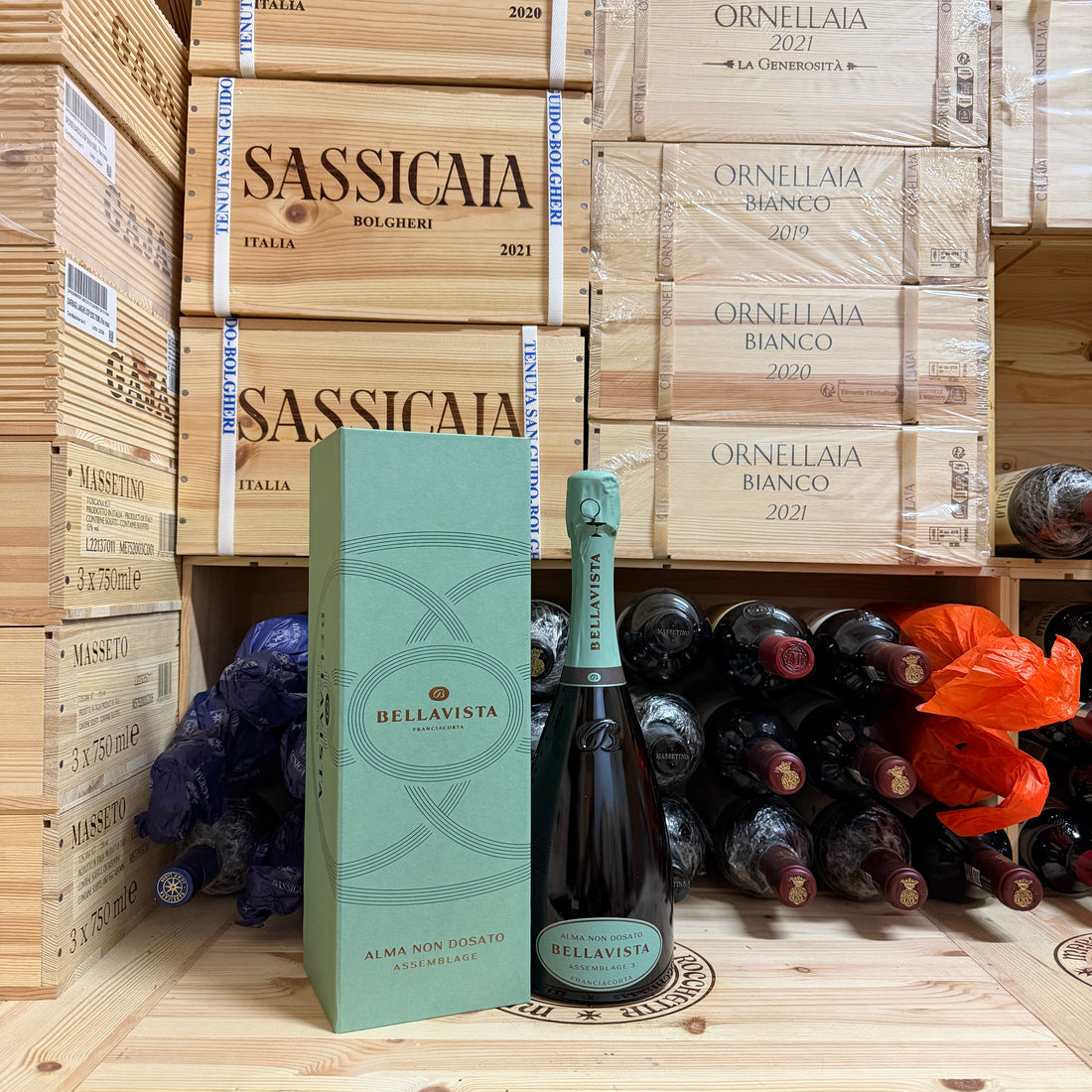 Alma Non Dosato Assemblage 3 Bellavista Franciacorta DOCG - Astucciato