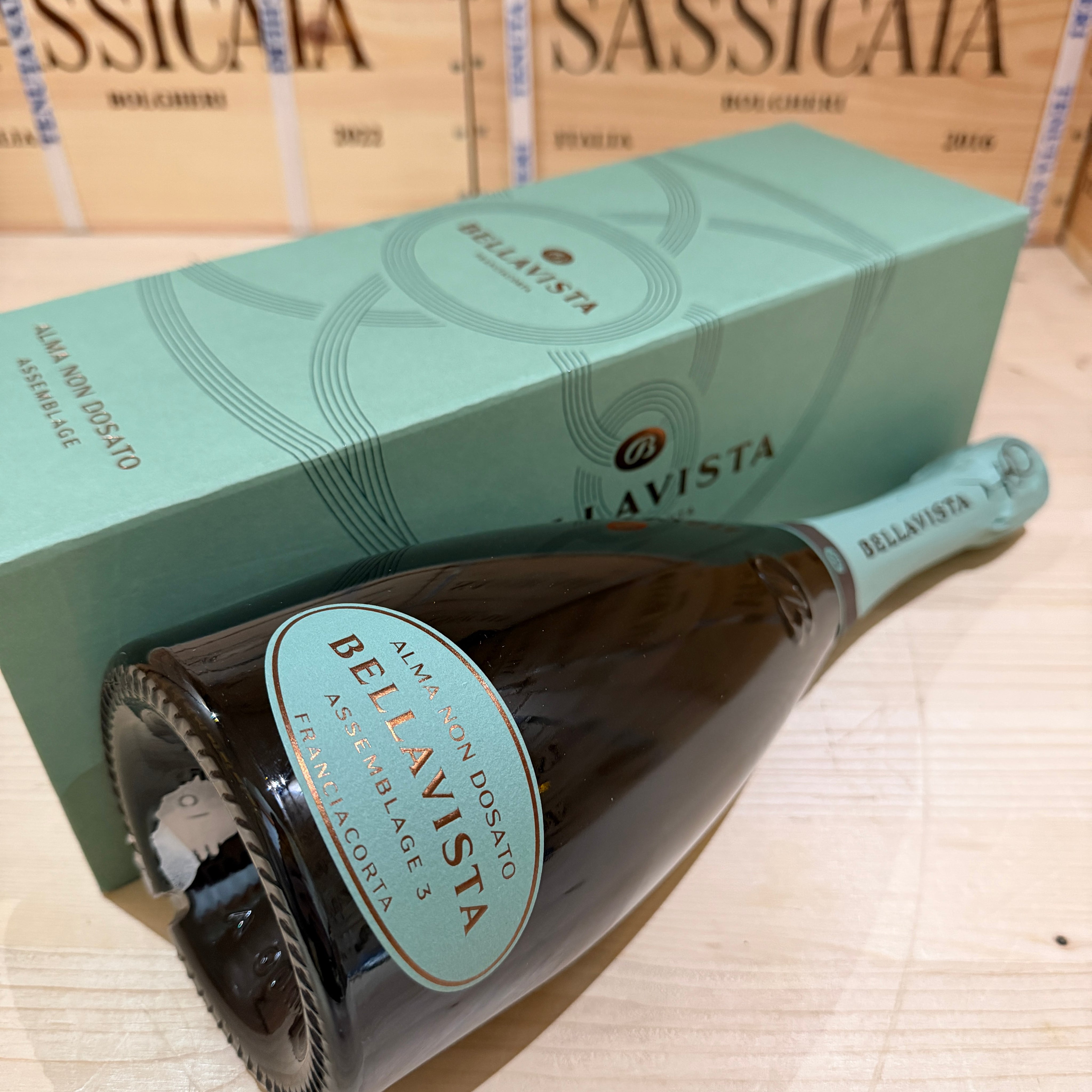 Alma Non Dosato Assemblage 3 Bellavista Franciacorta DOCG - Astucciato