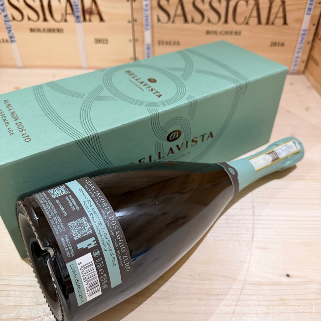 Alma Non Dosato Assemblage 3 Bellavista Franciacorta DOCG - Astucciato