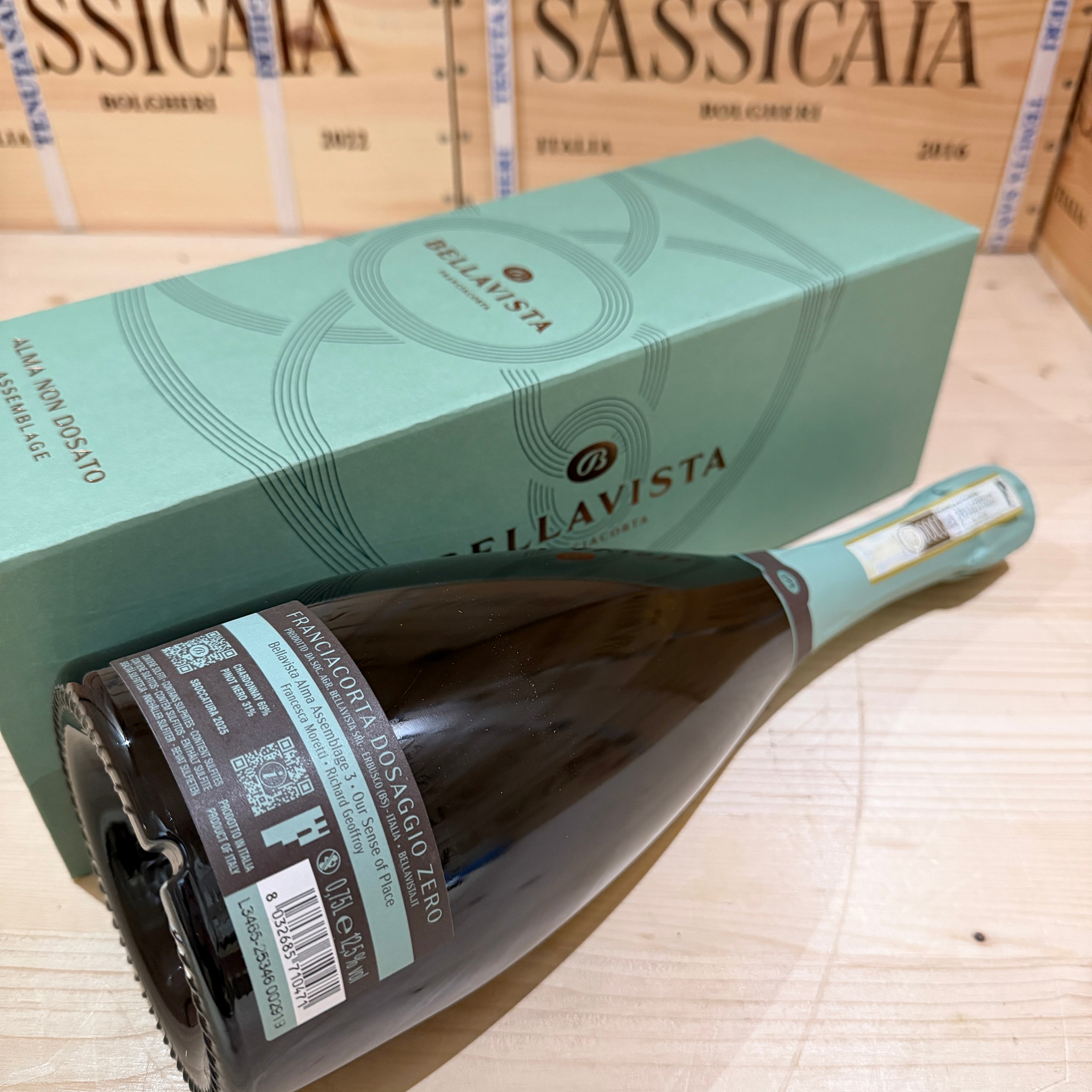 Alma Non Dosato Assemblage 3 Bellavista Franciacorta DOCG - Astucciato