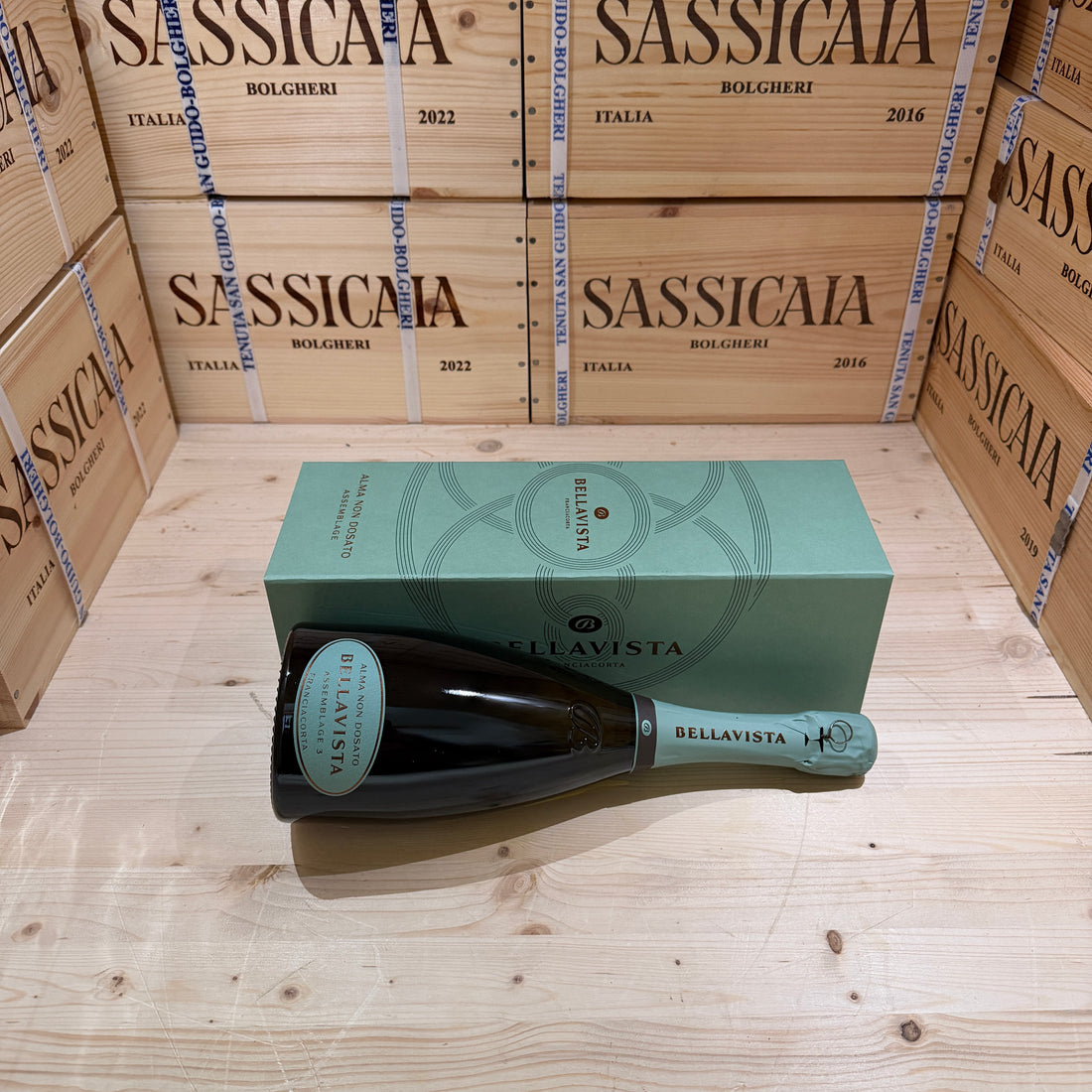Alma Non Dosato Assemblage 3 Bellavista Franciacorta DOCG - Astucciato
