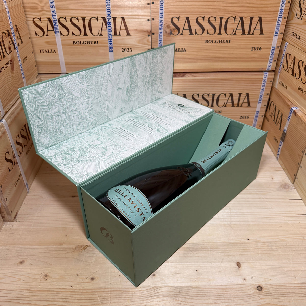 Alma Non Dosato Assemblage 3 Magnum Bellavista - in Cofanetto