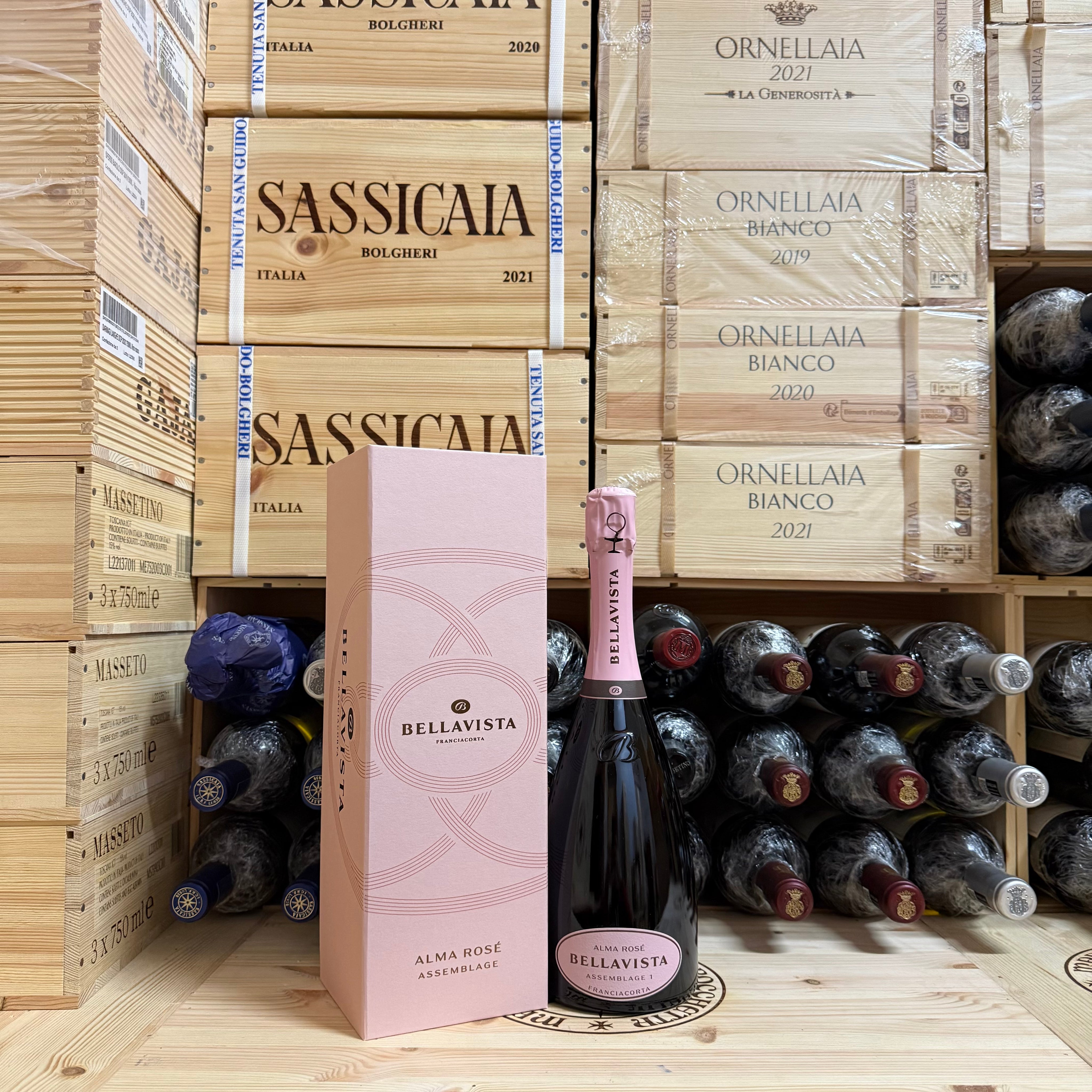 Alma Rosé Assemblage 1 Bellavista Franciacorta DOCG Astucciato