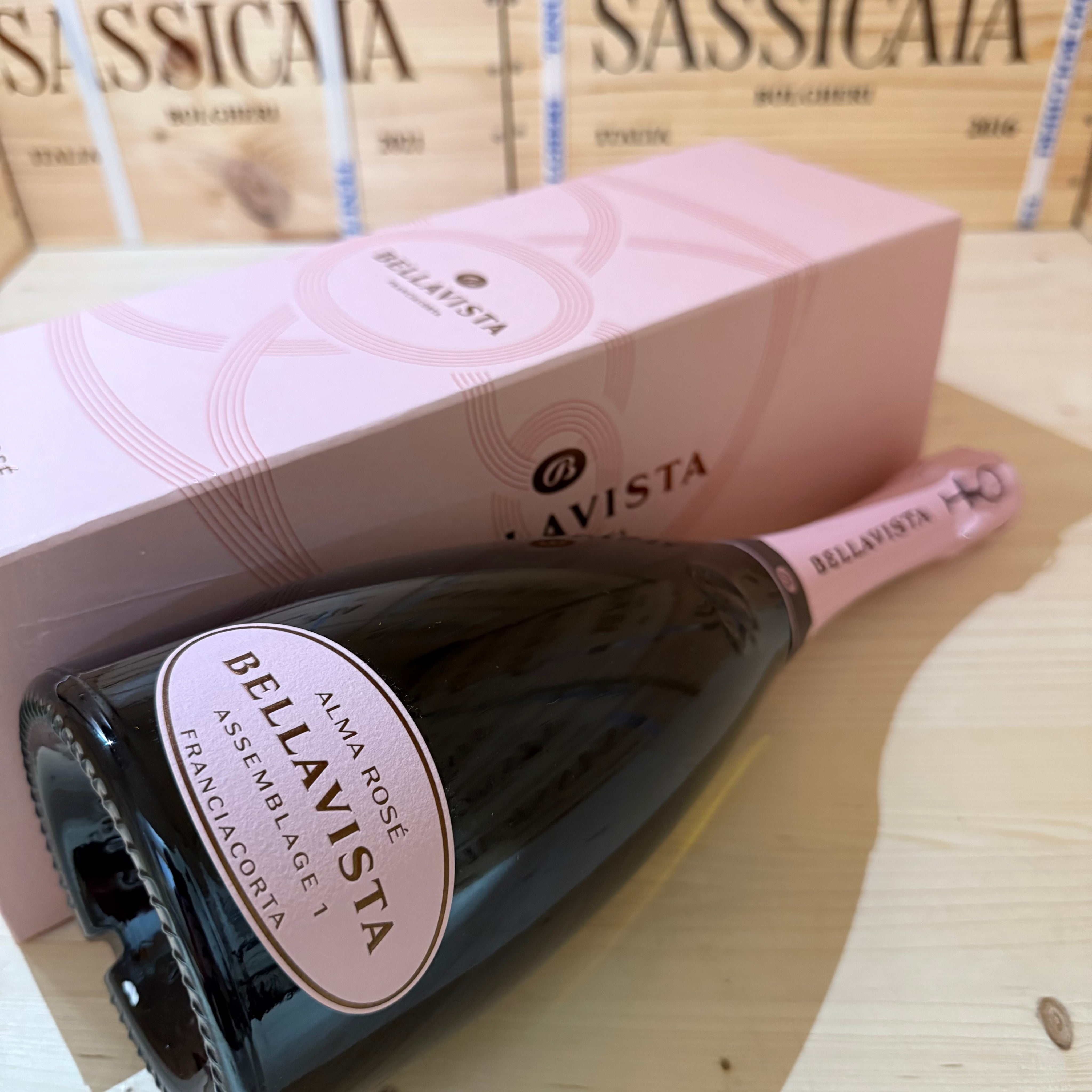 Alma Rosé Assemblage 1 Bellavista Franciacorta DOCG Astucciato