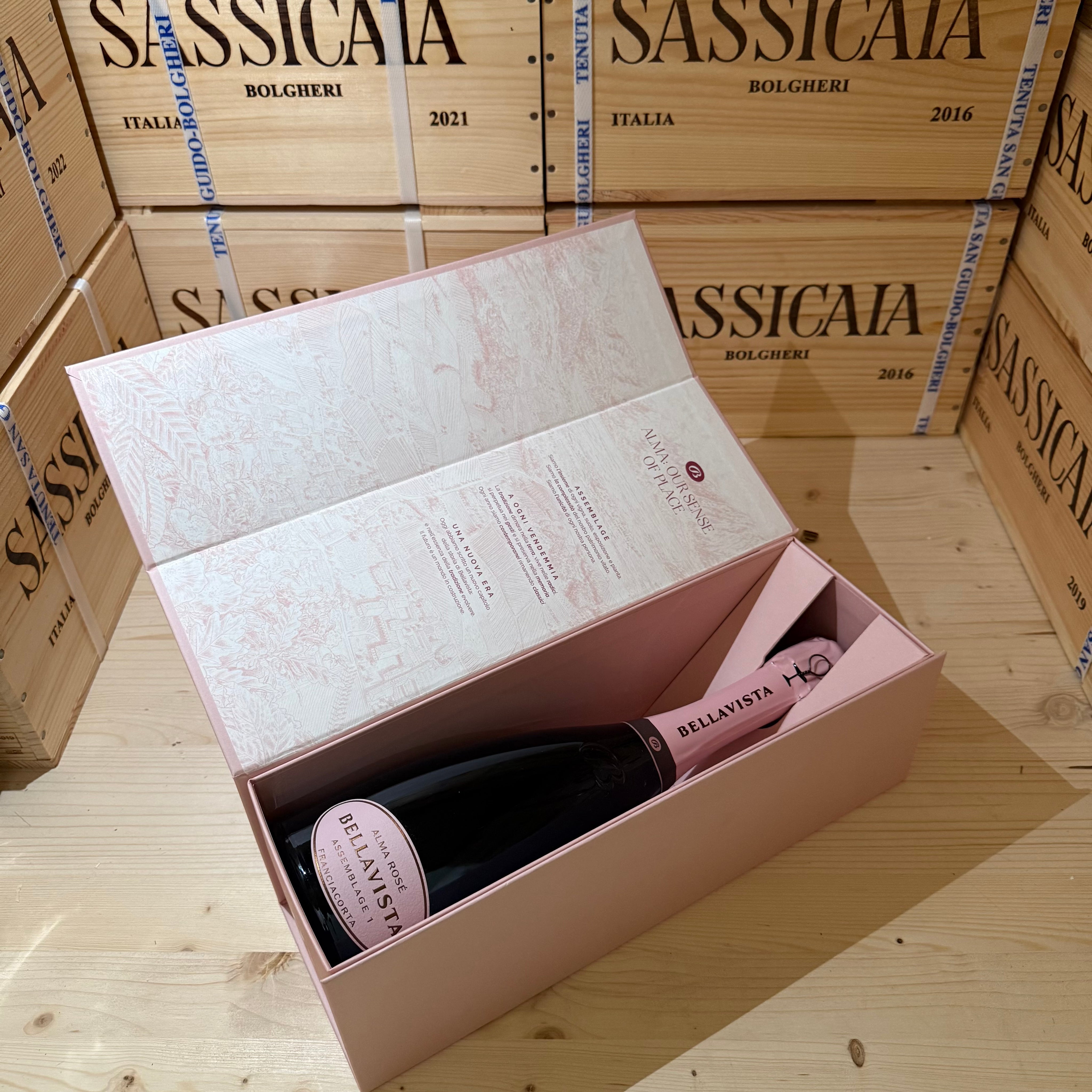 Alma Rosé Assemblage 1 Bellavista Franciacorta DOCG Astucciato