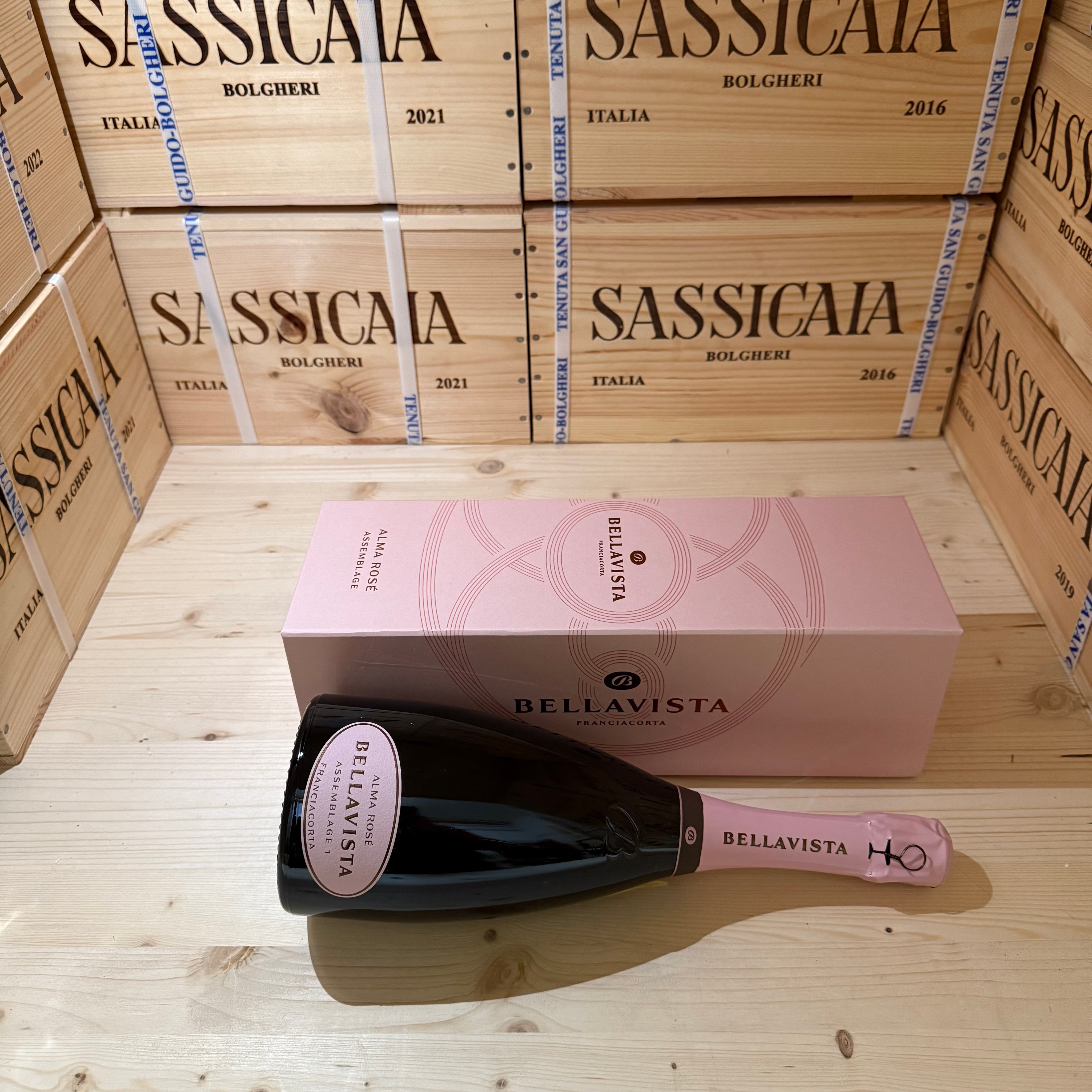 Alma Rosé Assemblage 1 Bellavista Franciacorta DOCG Astucciato