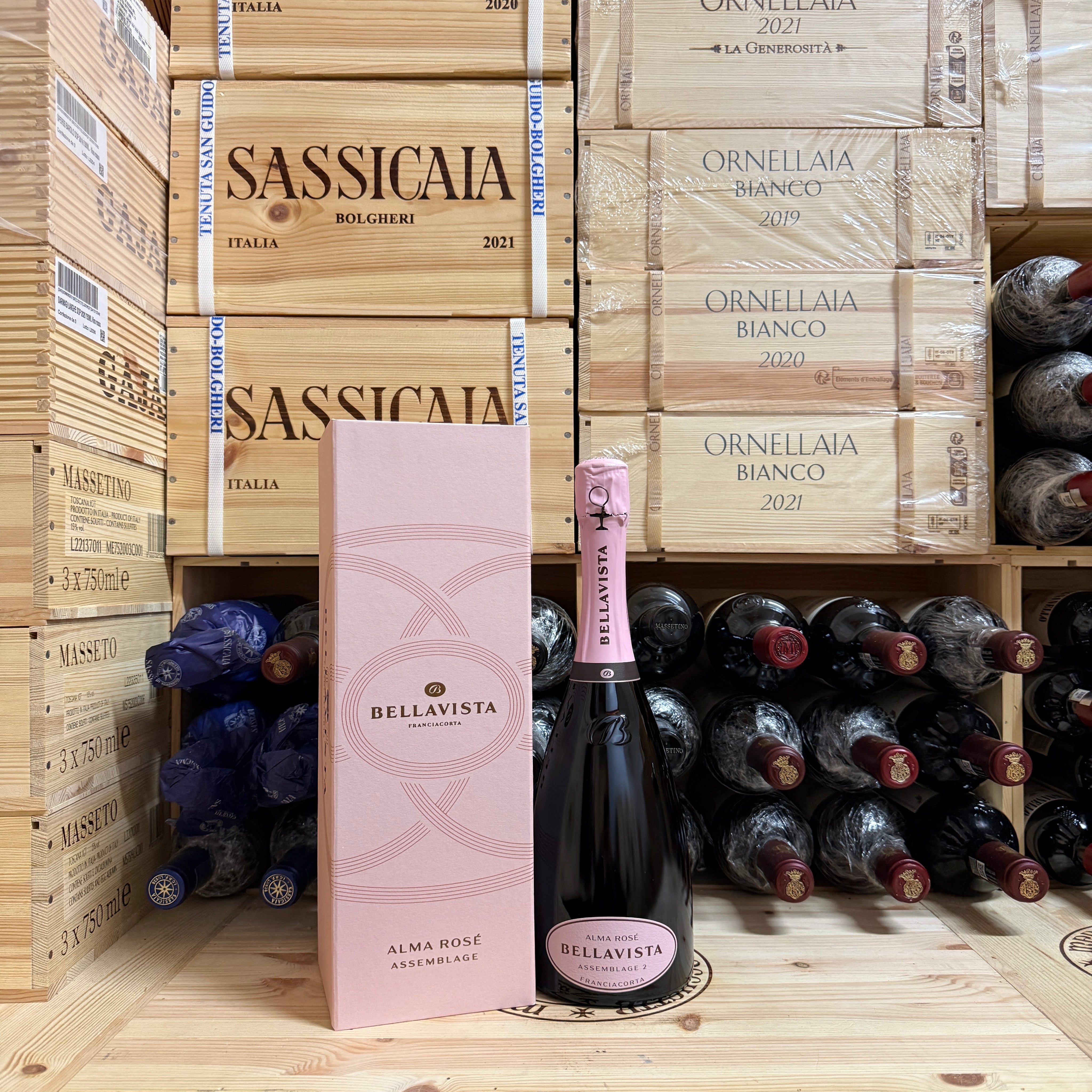 Alma Rosé Assemblage 2 Bellavista Franciacorta DOCG - Astucciato