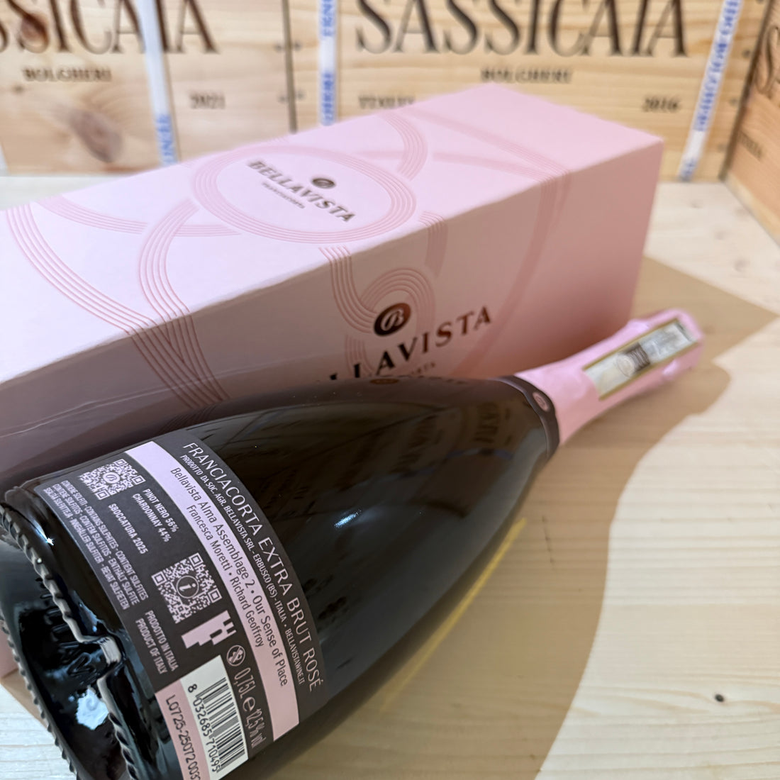 Alma Rosé Assemblage 2 Bellavista Franciacorta DOCG - Astucciato