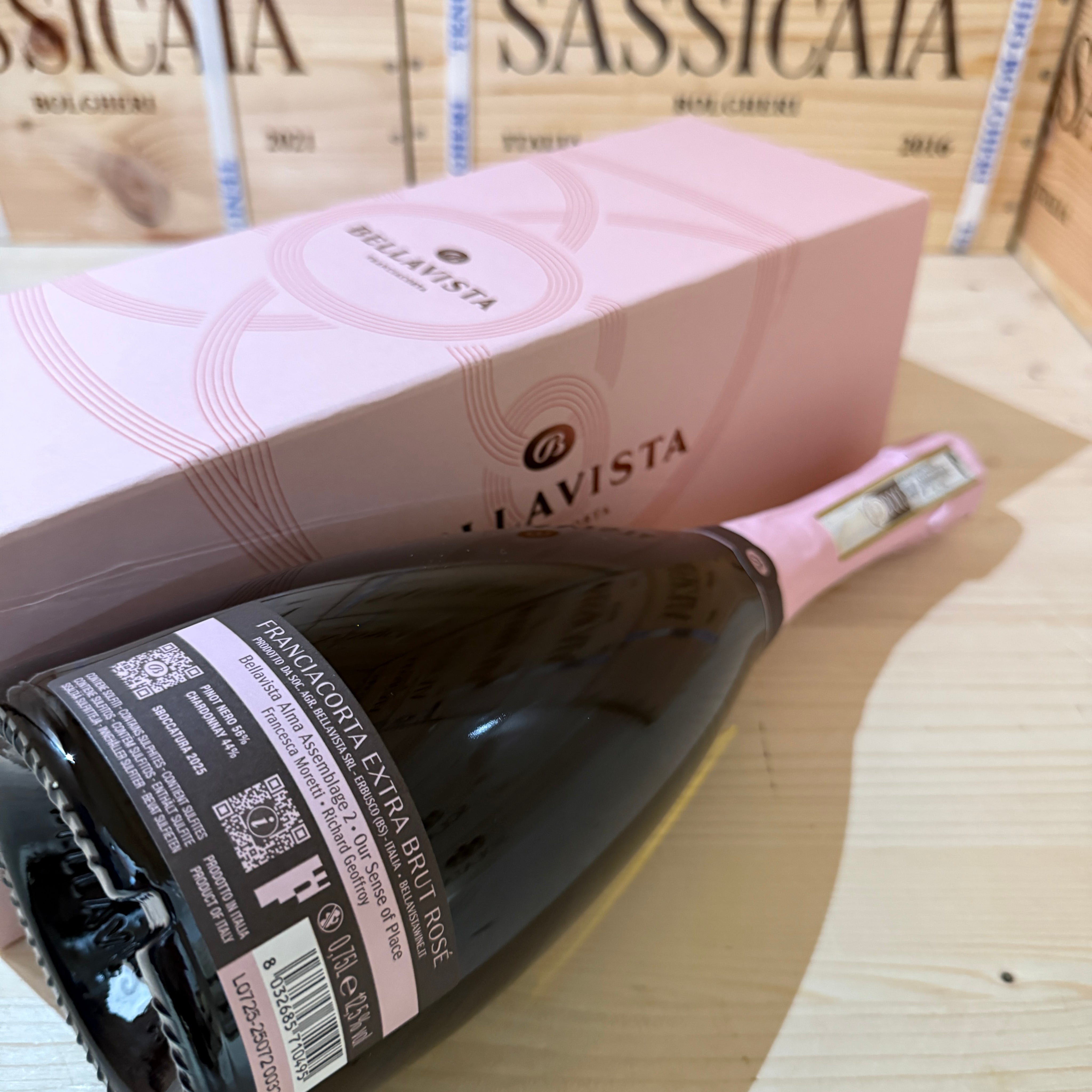 Alma Rosé Assemblage 2 Bellavista Franciacorta DOCG - Astucciato