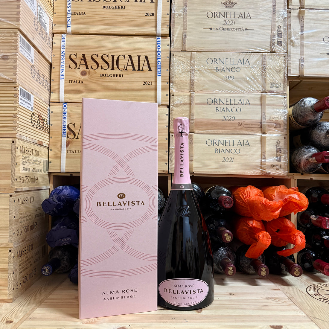 Alma Rosé Assemblage 2 Magnum Bellavista Franciacorta DOCG - Astucciato