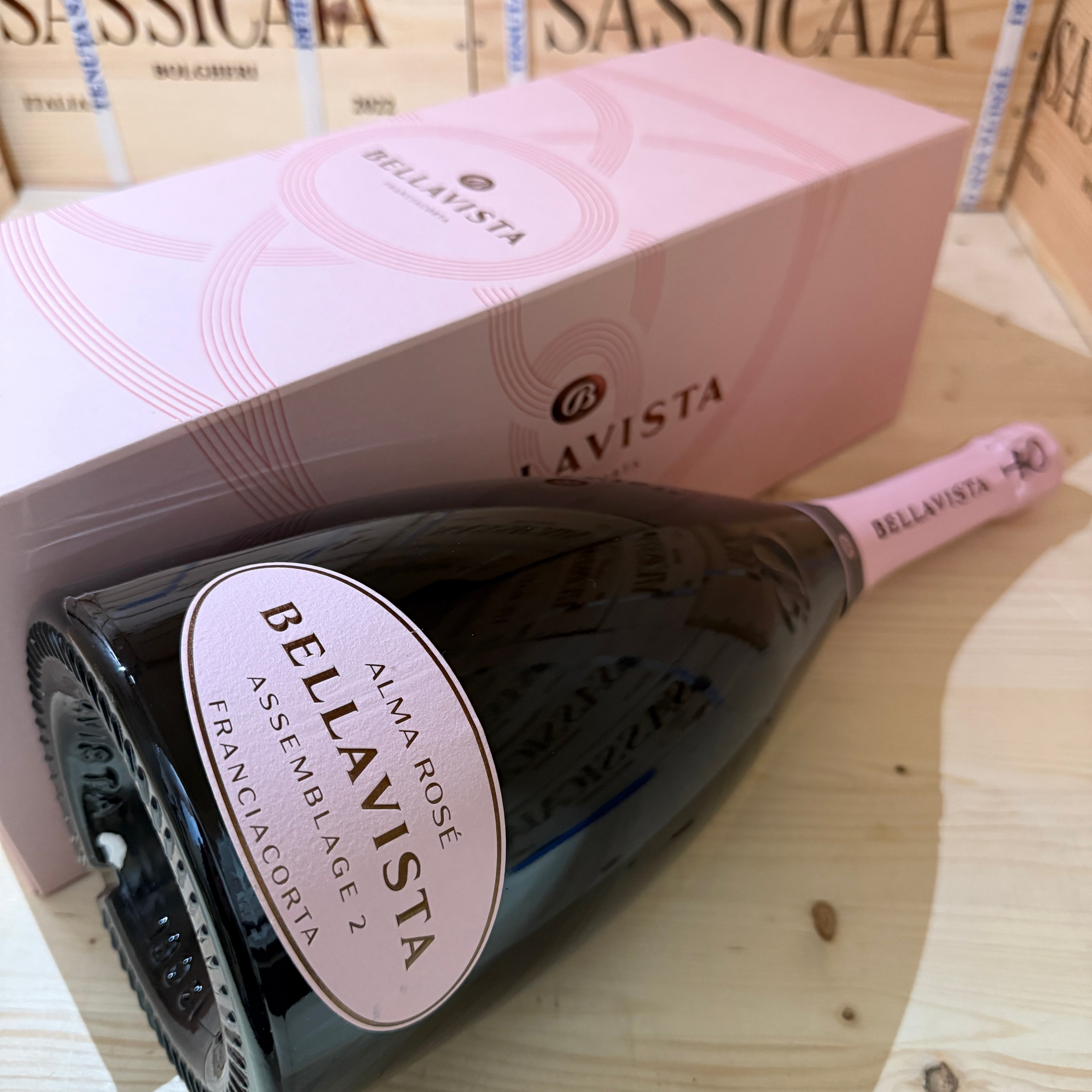 Alma Rosé Assemblage 2 Magnum Bellavista Franciacorta DOCG - Astucciato