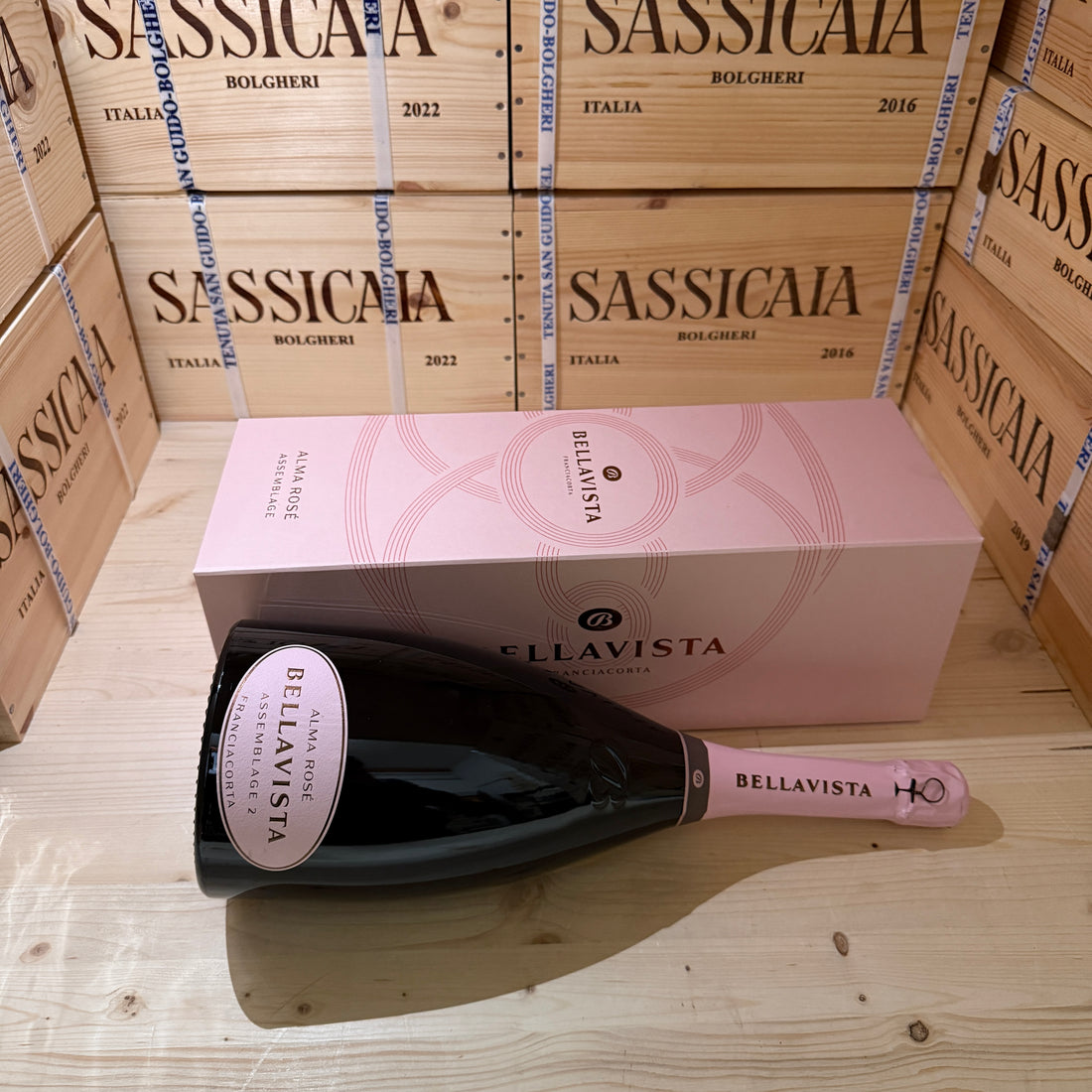 Alma Rosé Assemblage 2 Magnum Bellavista Franciacorta DOCG - Astucciato