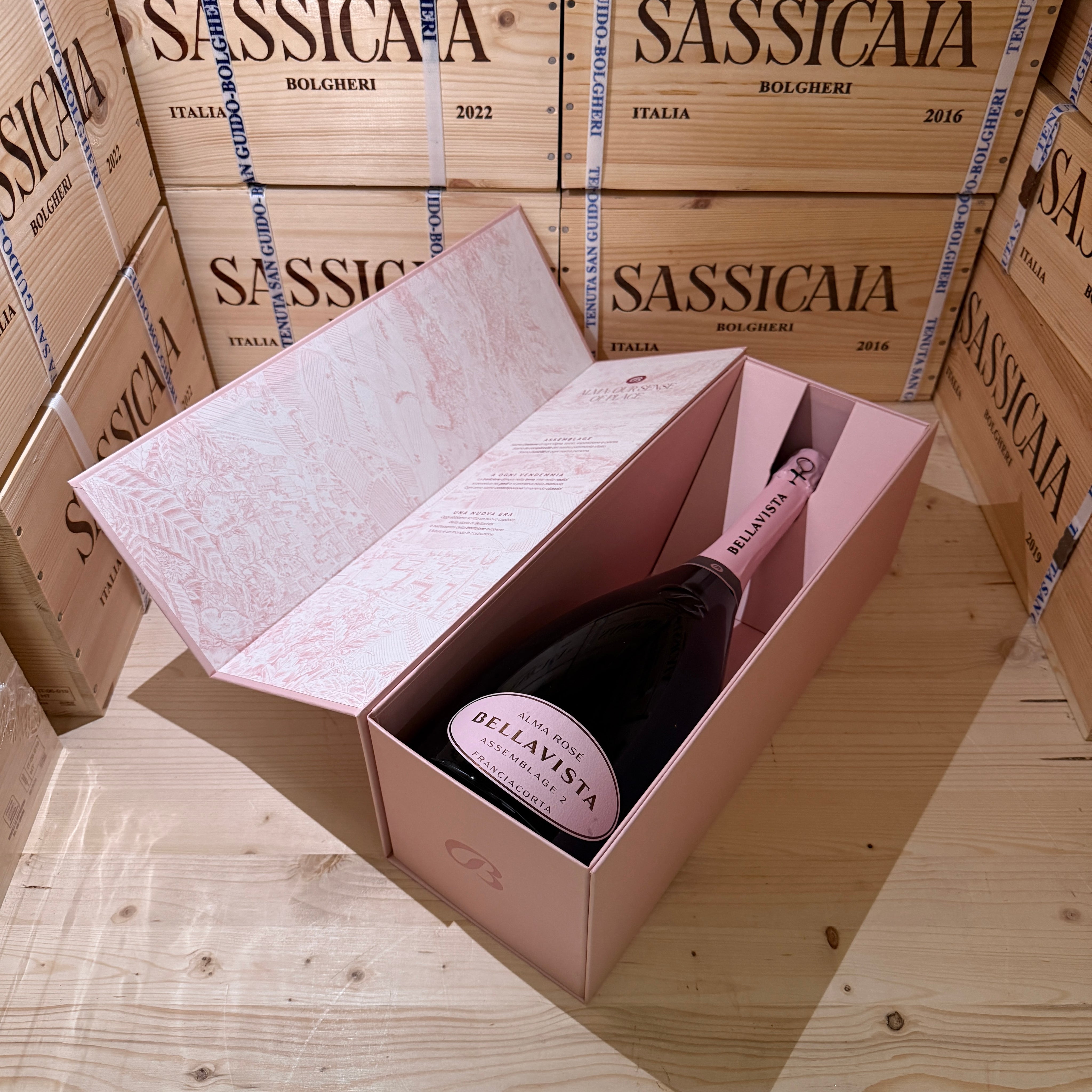 Alma Rosé Assemblage 2 Magnum Bellavista Franciacorta DOCG - Astucciato