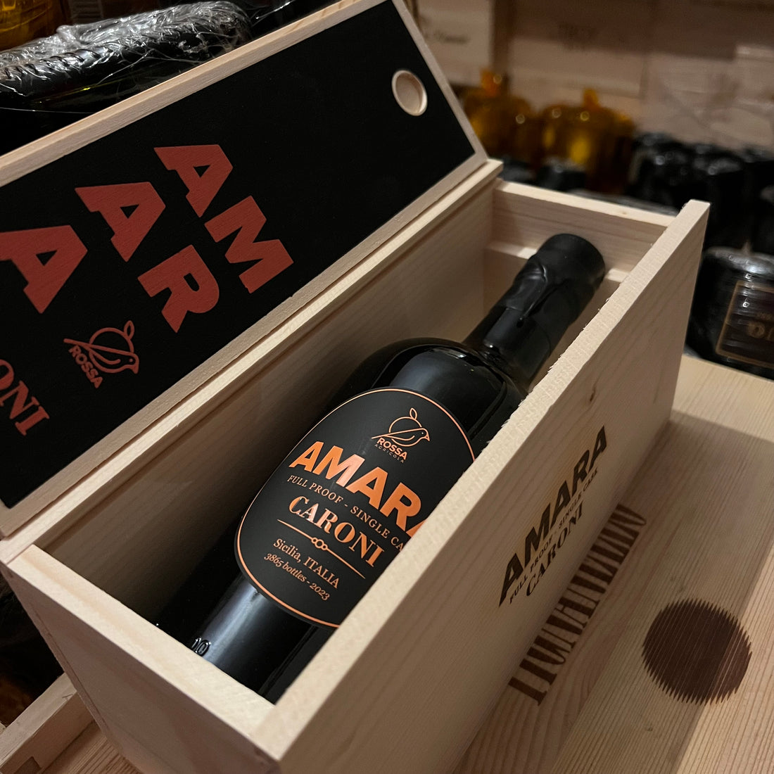 Amara Caroni Full Proof Single Cask 50 cl. 30° - In Cassa Legno