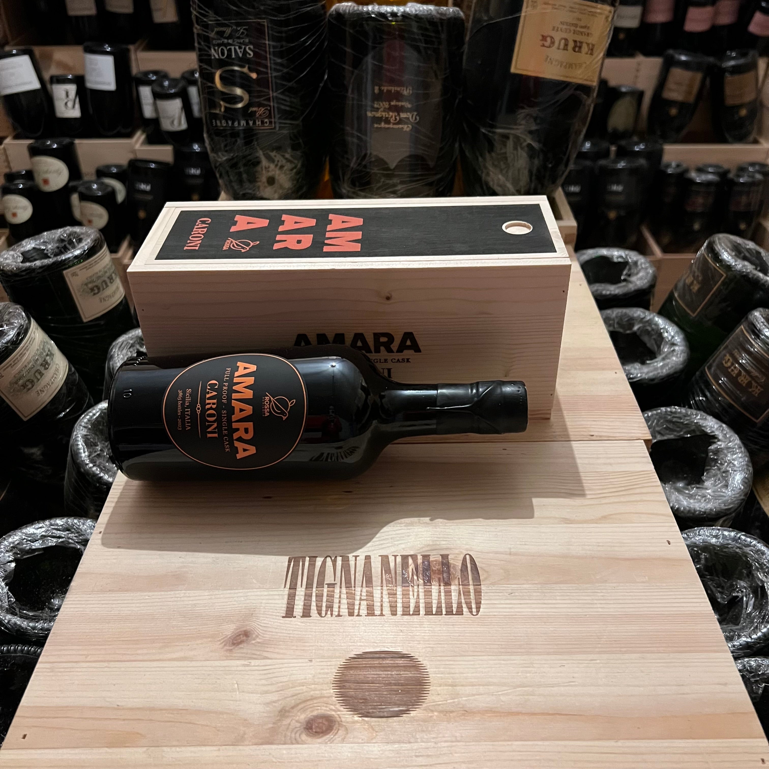 Amara Caroni Full Proof Single Cask 50 cl. 30° - In Cassa Legno