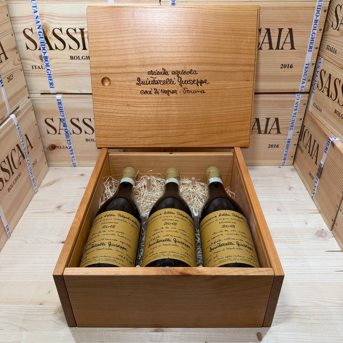 Amarone della Valpolicella Classico 2018 Quintarelli Giuseppe - Cassa Legno 3 Bottiglie