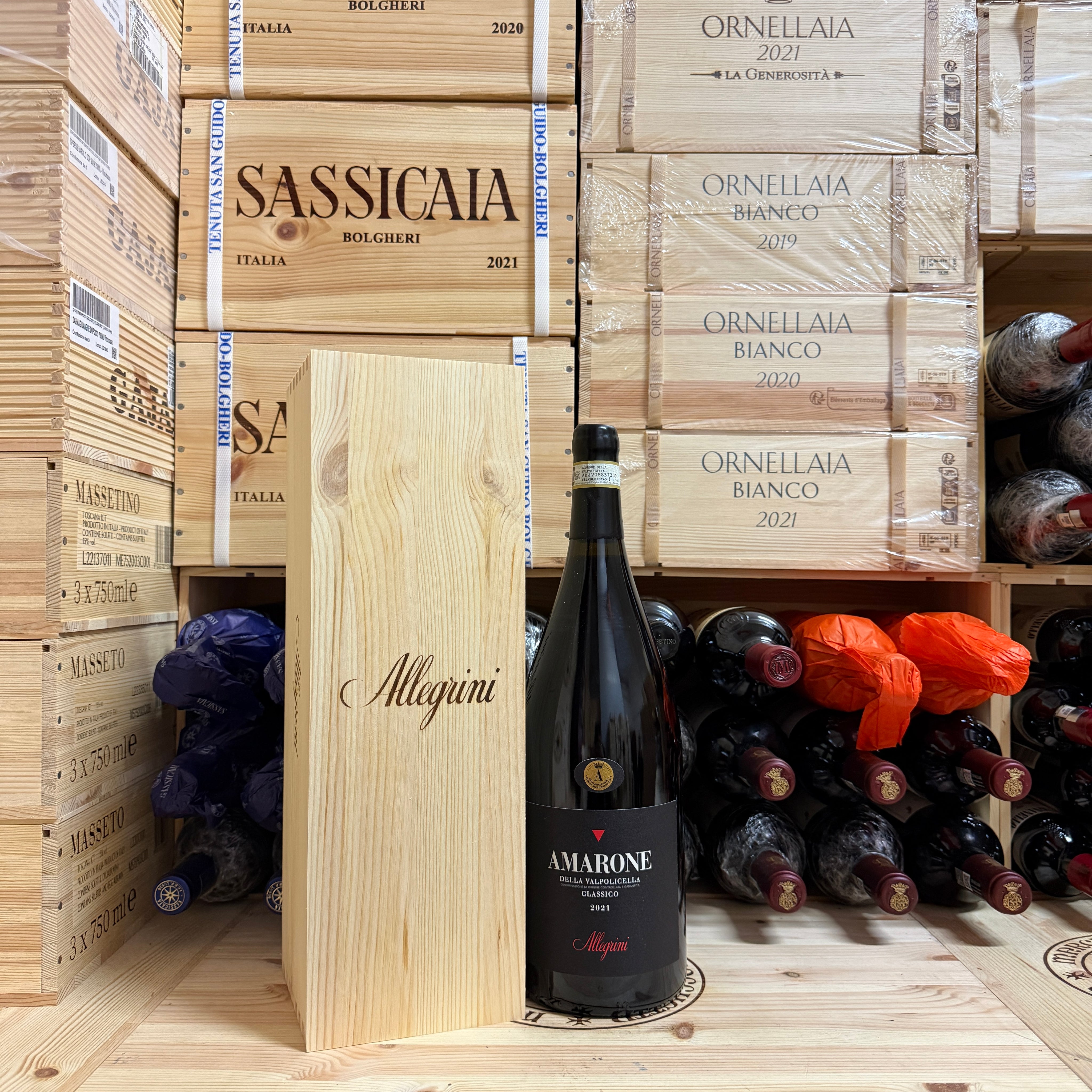 Amarone della Valpolicella Classico DOCG 2021 Magnum Allegrini - in Cassa Legno