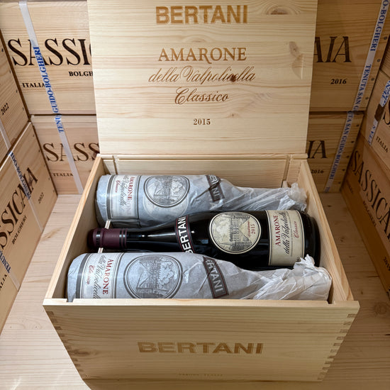 Amarone della Valpolicella DOCG Classico Bertani 2015 - Cassa Legno 6 Bottiglie