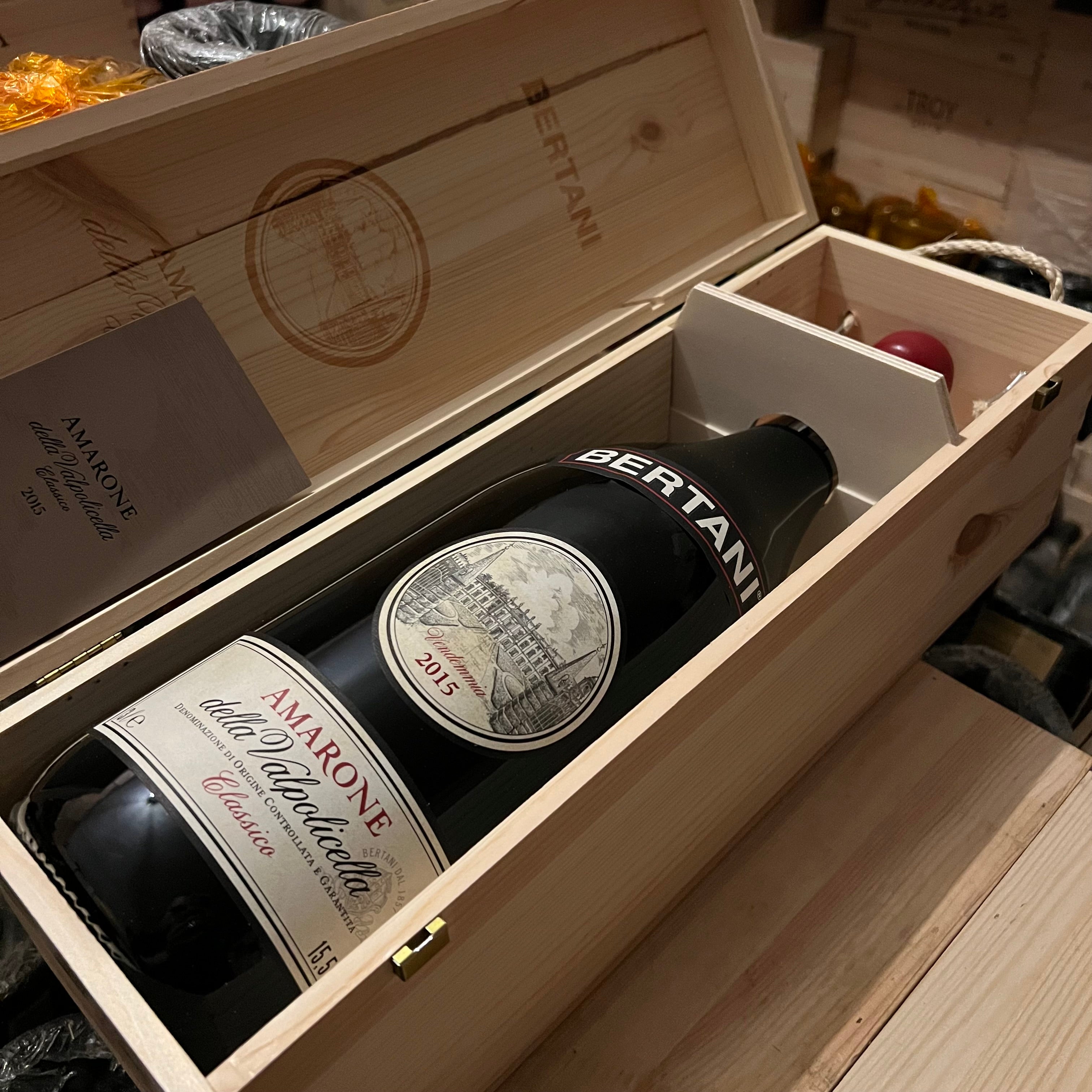Amarone della Valpolicella DOCG Classico Bertani 2015 Jeroboam - in Cassa Legno