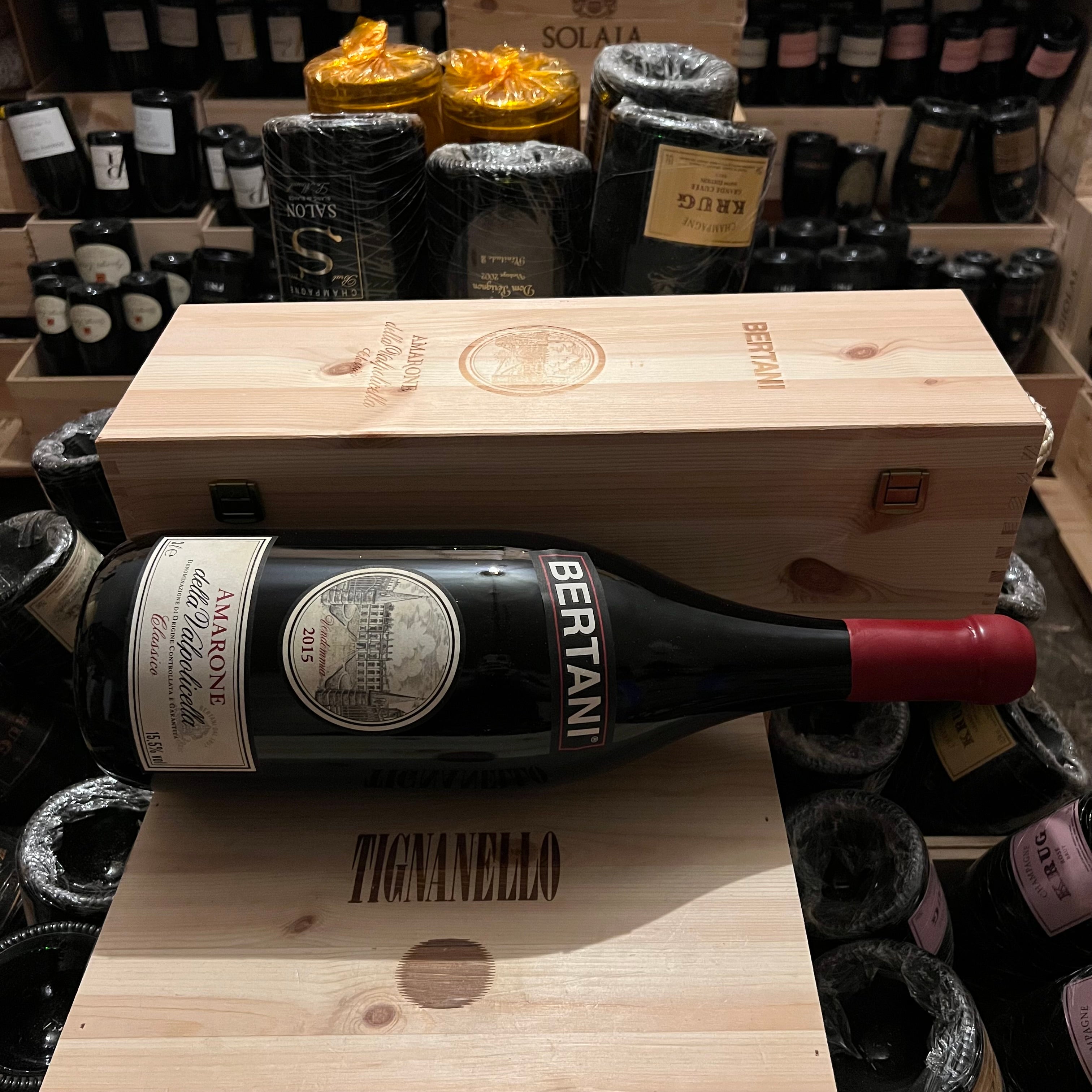 Amarone della Valpolicella DOCG Classico Bertani 2015 Jeroboam - in Cassa Legno
