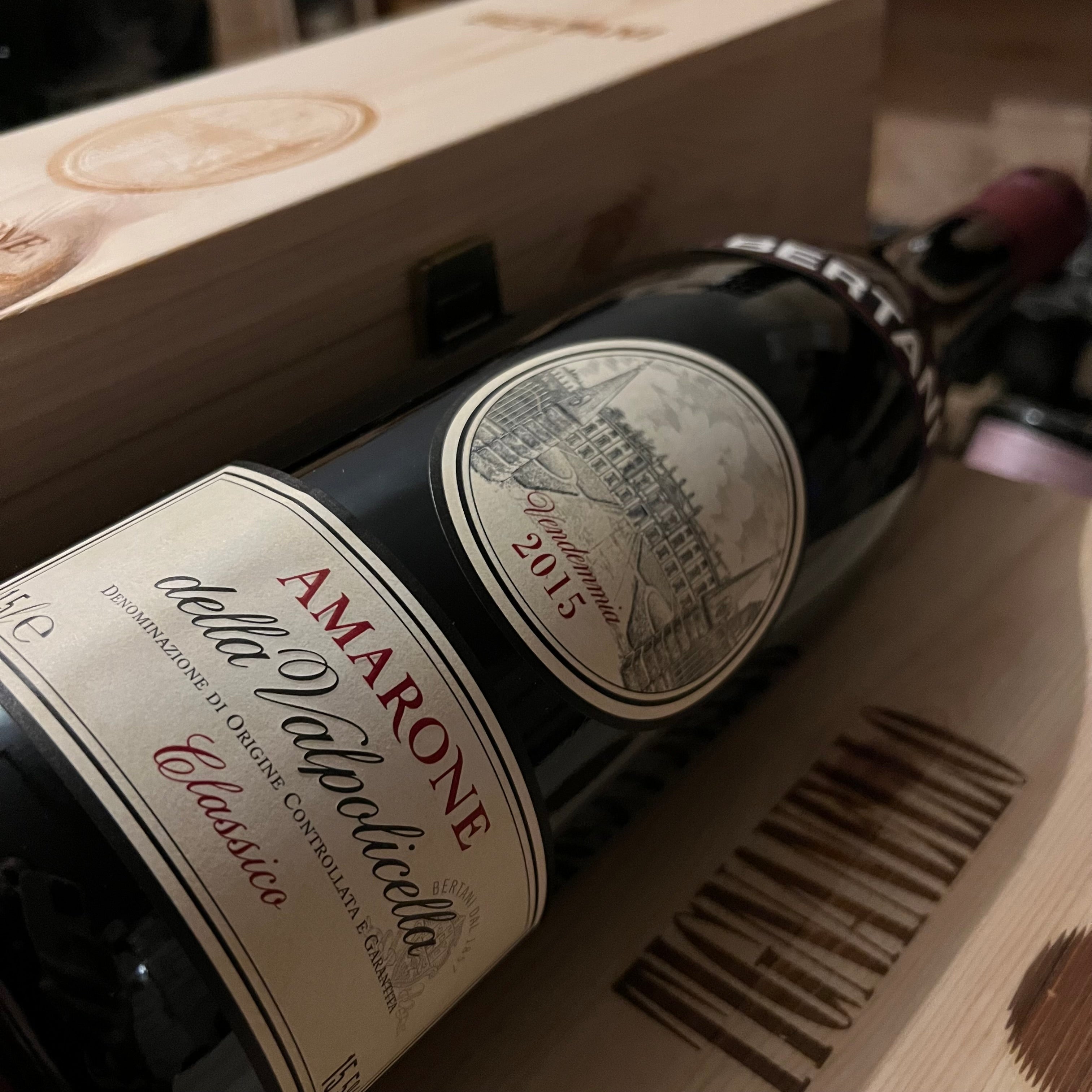 Amarone della Valpolicella DOCG Classico Bertani 2015 Magnum - in Cassa Legno