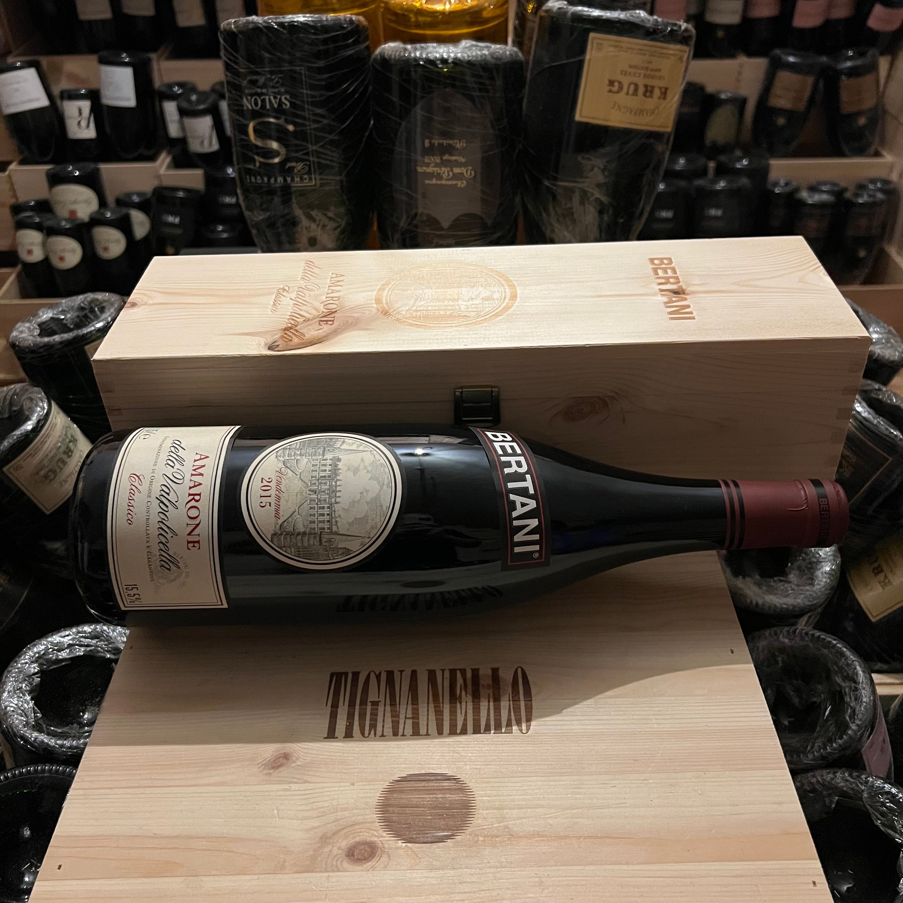 Amarone della Valpolicella DOCG Classico Bertani 2015 Magnum - in Cassa Legno