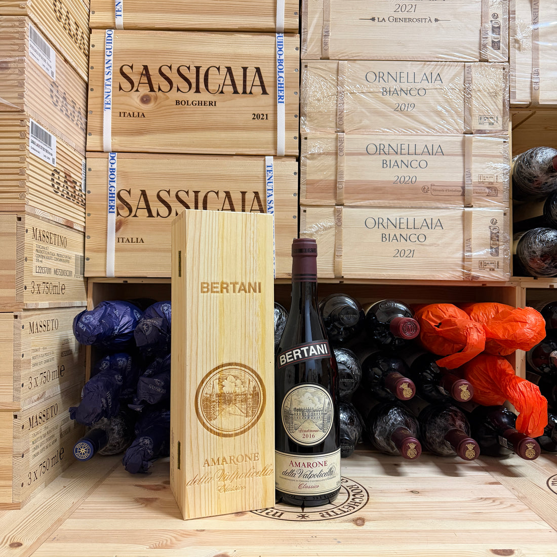 Amarone della Valpolicella DOCG Classico Bertani 2016 - in Cassa Legno