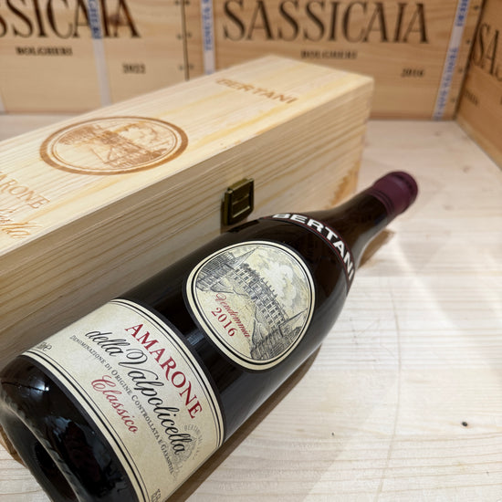 Amarone della Valpolicella DOCG Classico Bertani 2016 - in Cassa Legno