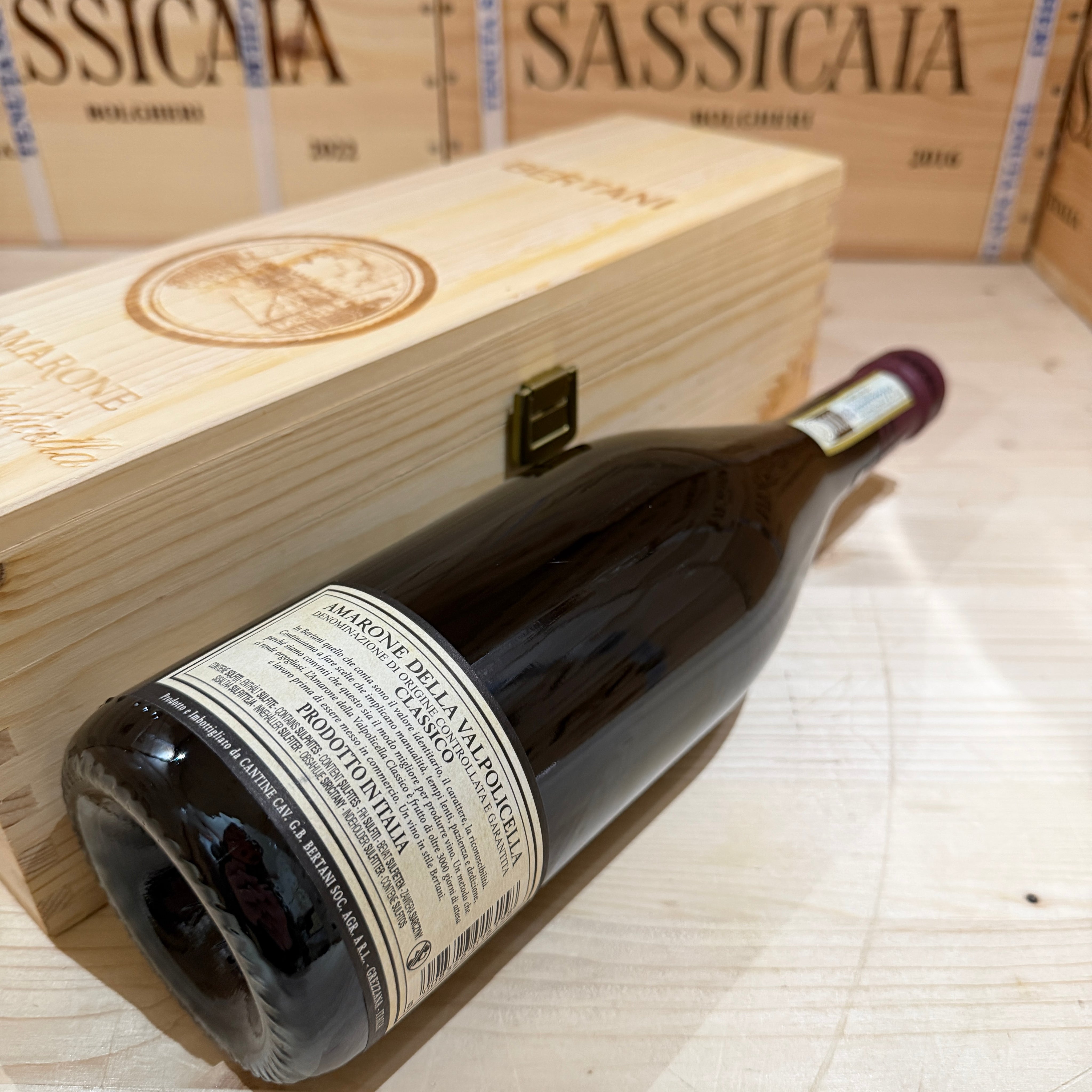 Amarone della Valpolicella DOCG Classico Bertani 2016 - in Cassa Legno