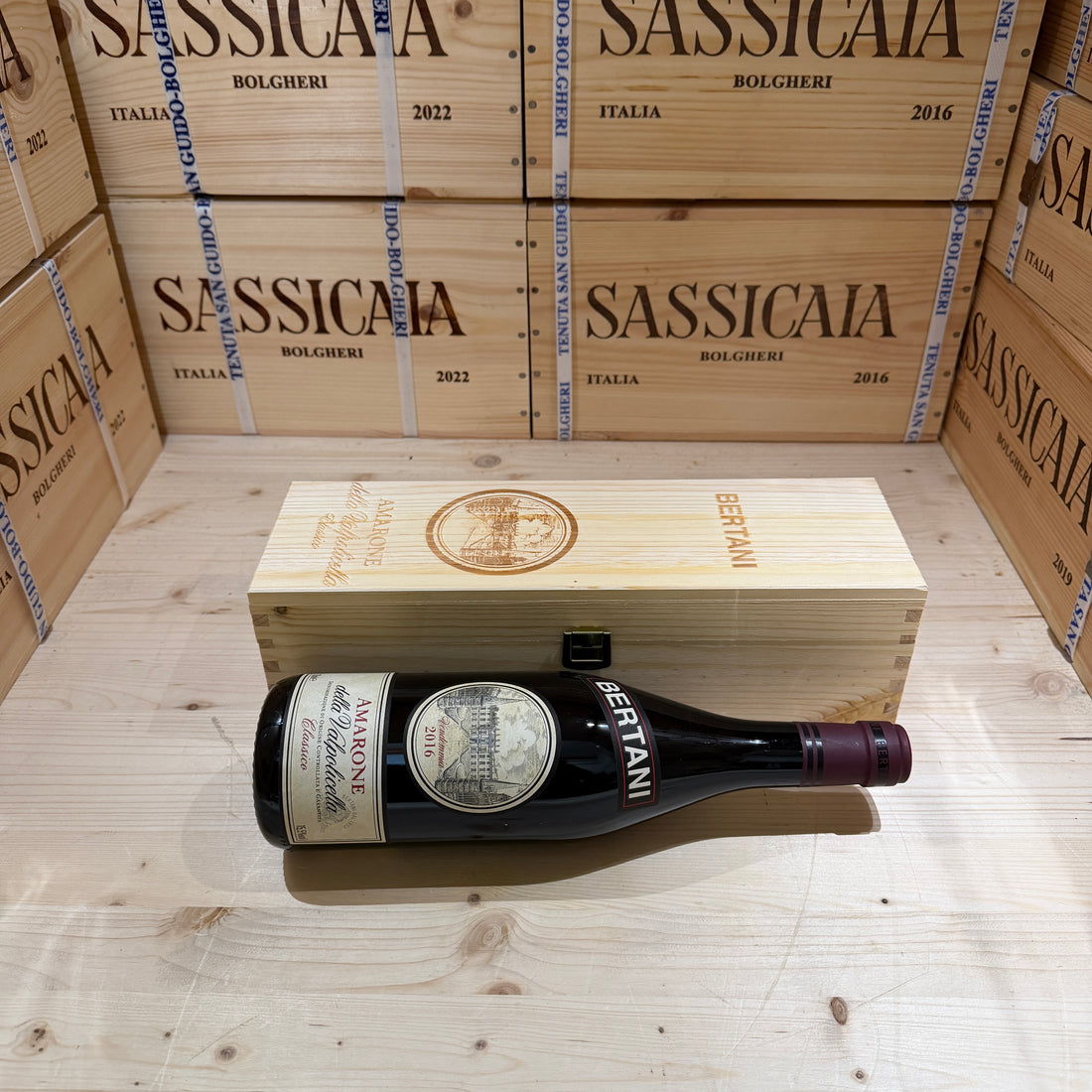Amarone della Valpolicella DOCG Classico Bertani 2016 - in Cassa Legno