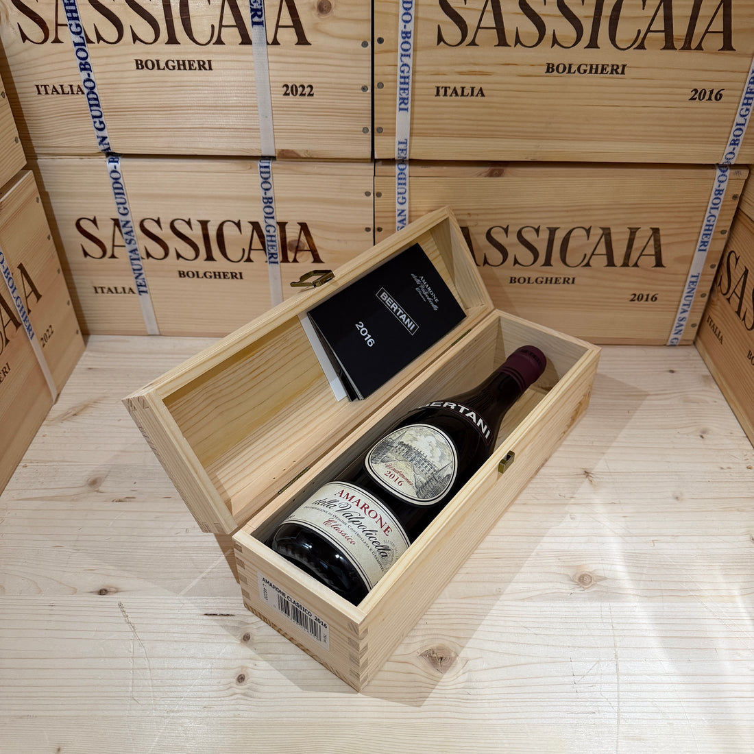 Amarone della Valpolicella DOCG Classico Bertani 2016 - in Cassa Legno
