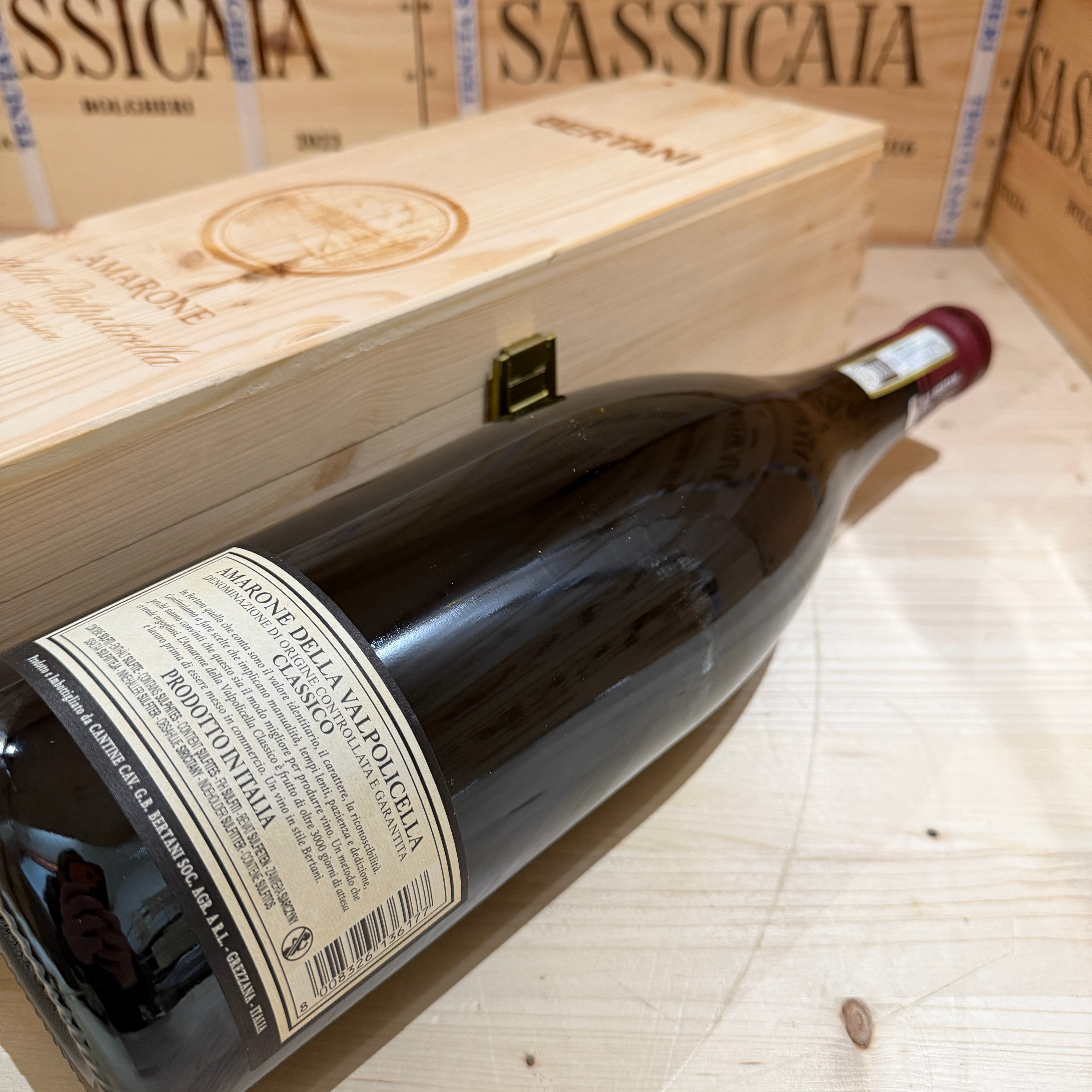 Amarone della Valpolicella DOCG Classico Bertani 2016 Magnum - in Cassa Legno