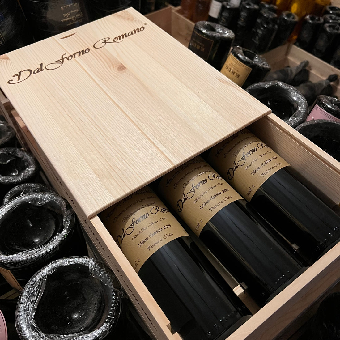 Amarone della Valpolicella DOCG Monte Lodoletta 2016 Dal Forno Romano - Cassa Legno 3 Bottiglie