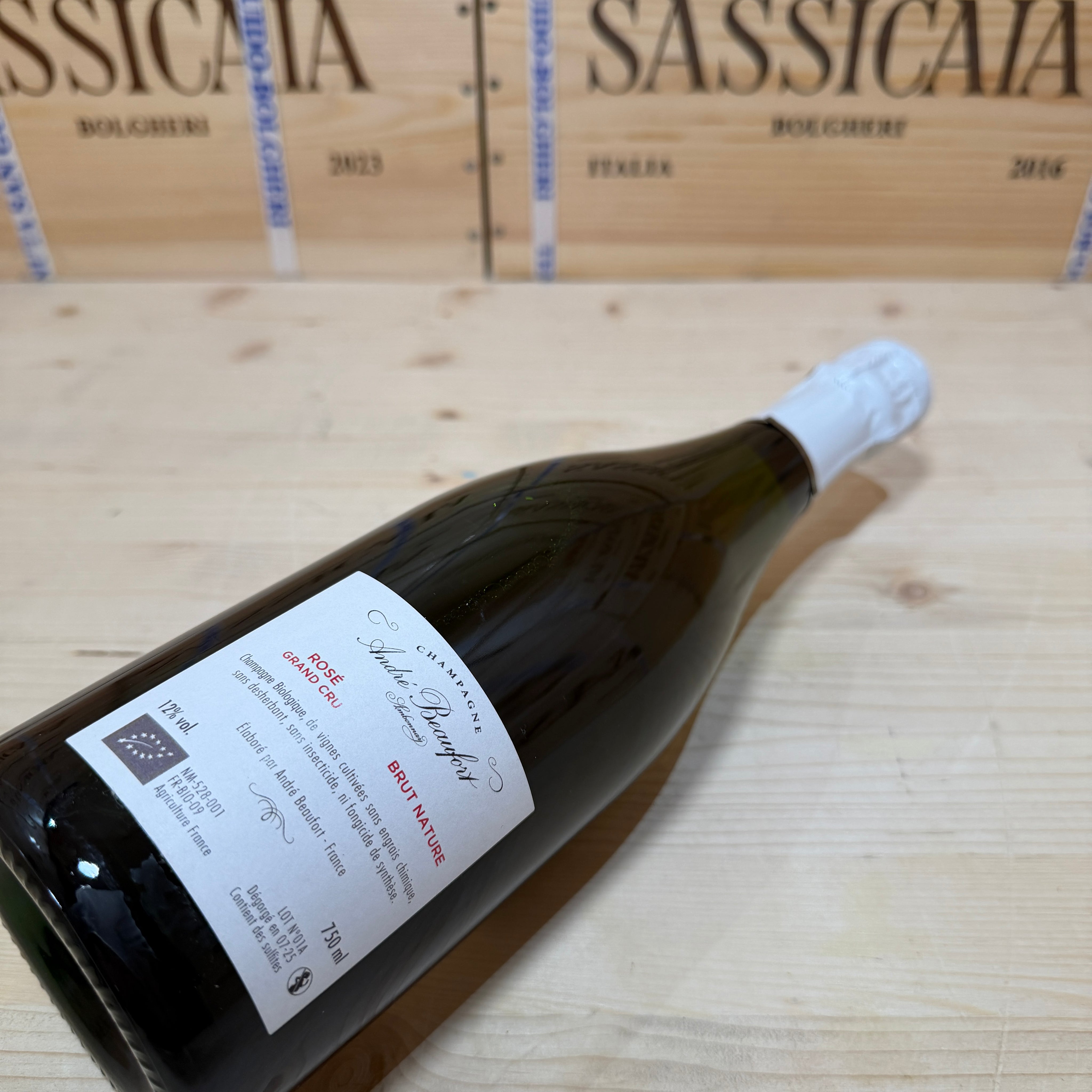 André Beaufort Ambonnay Grand Cru Rose Brut Nature - Deg. 07/2025