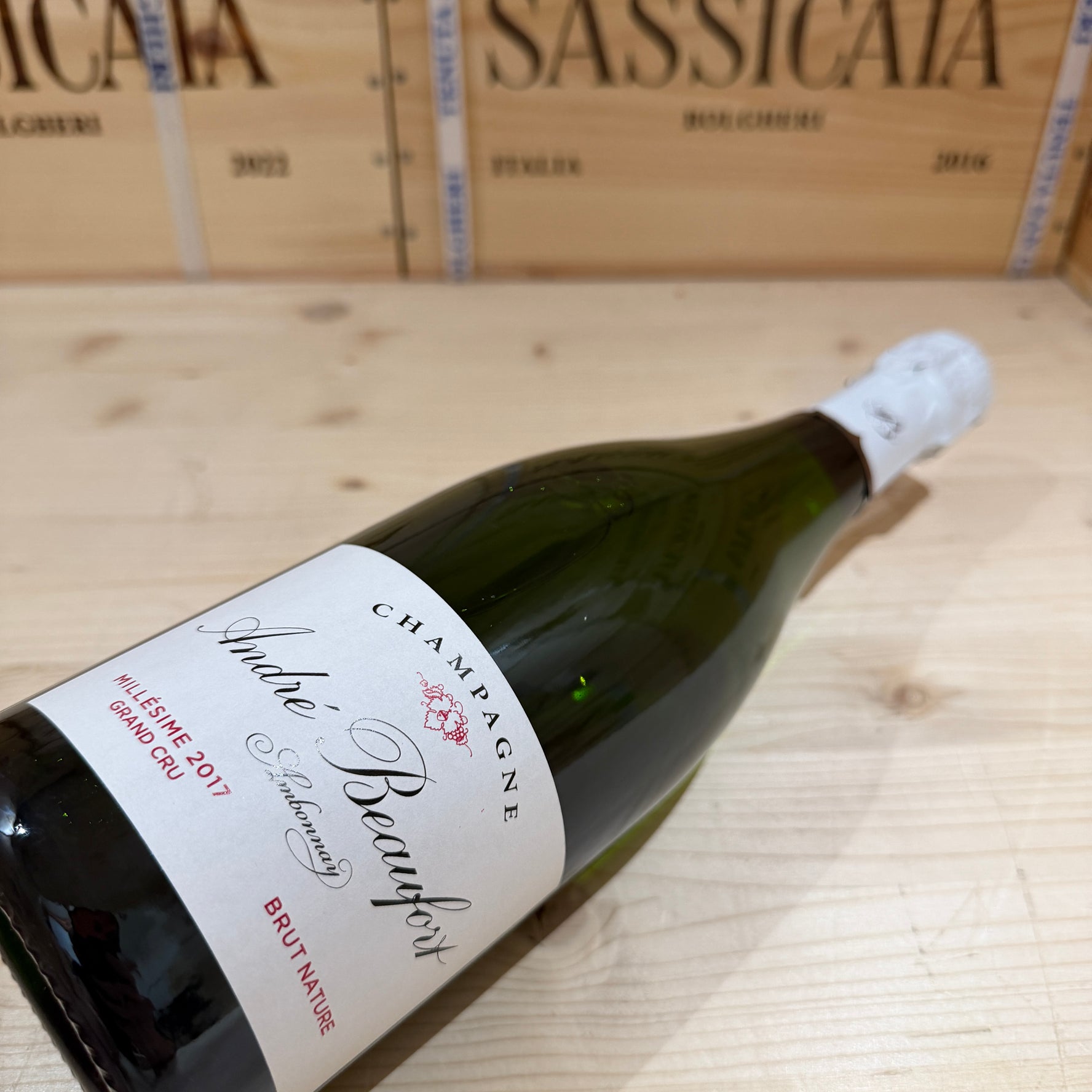 André Beaufort Ambonnay Millesime 2017 Grand Cru Brut Nature