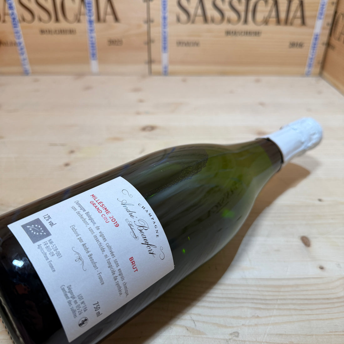 André Beaufort Ambonnay Millesime 2019 Grand Cru Brut - Deg. 05/2026