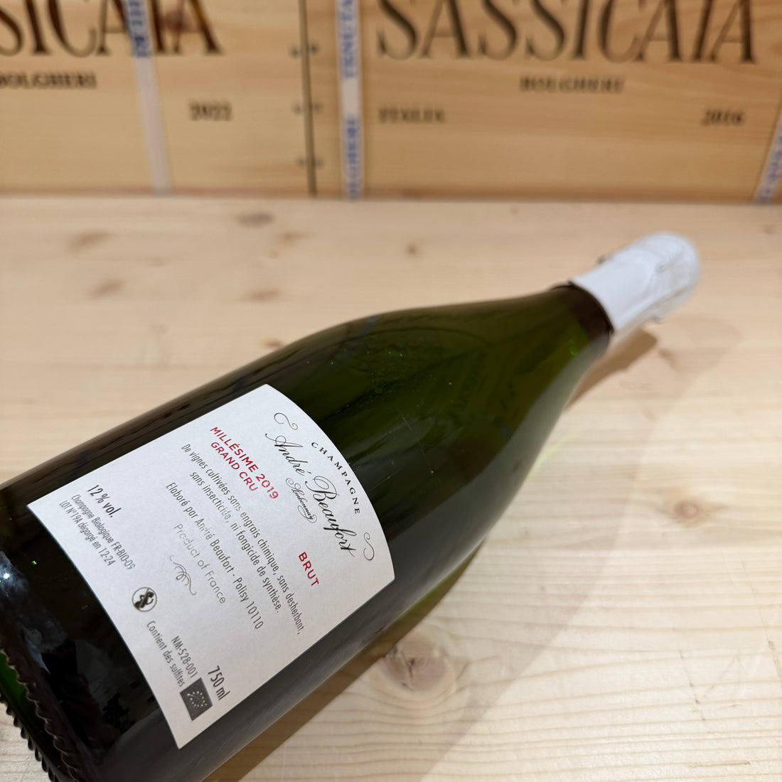 André Beaufort Ambonnay Millesime 2019 Grand Cru Brut