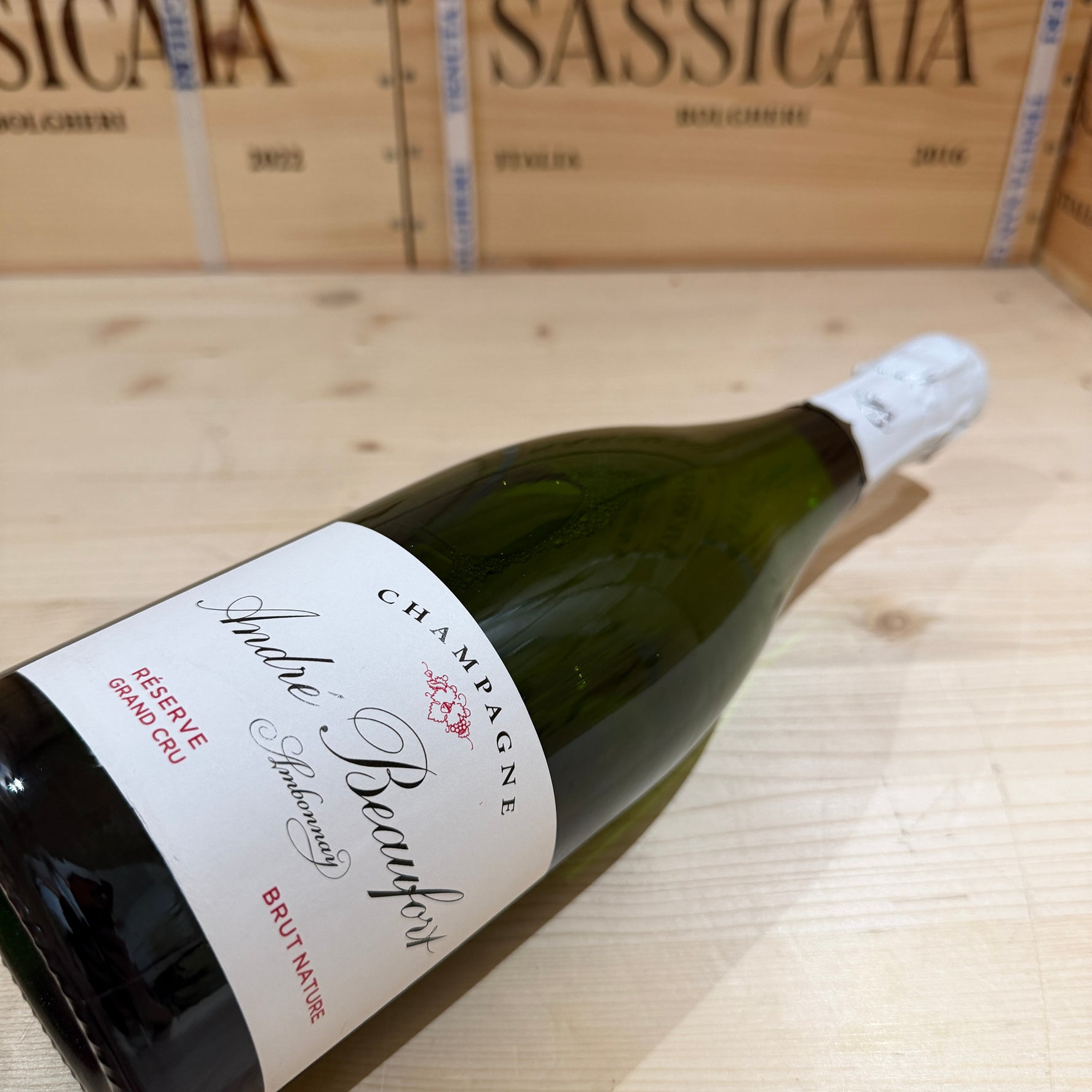 André Beaufort Ambonnay Reserve Grand Cru Brut Nature