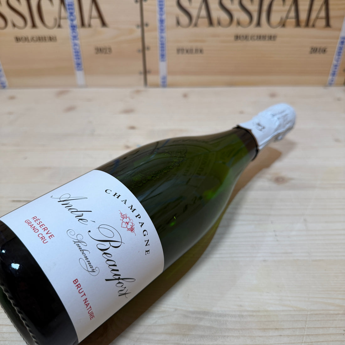 André Beaufort Ambonnay Reserve Grand Cru Brut Nature - Deg. 01/2025