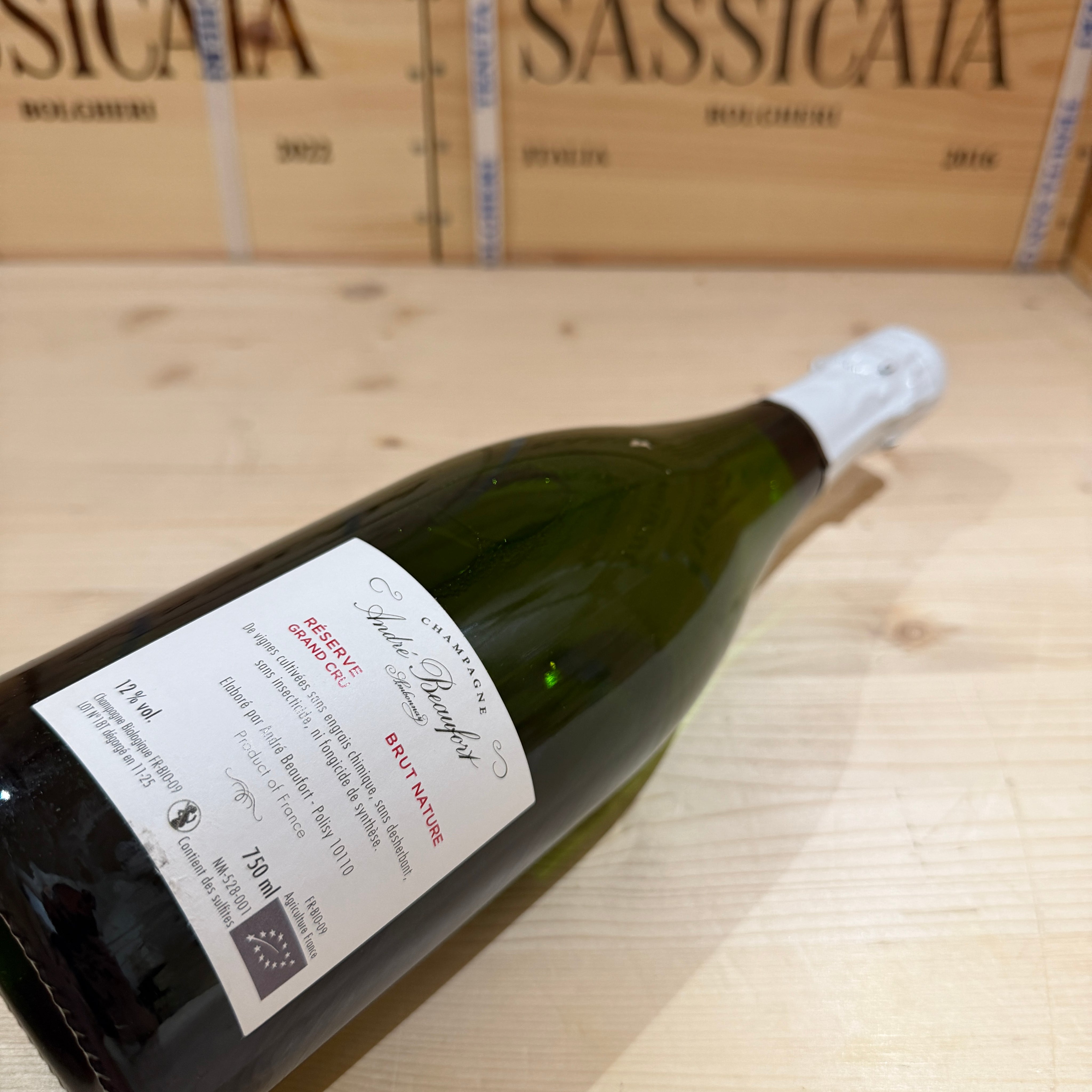 André Beaufort Ambonnay Reserve Grand Cru Brut Nature