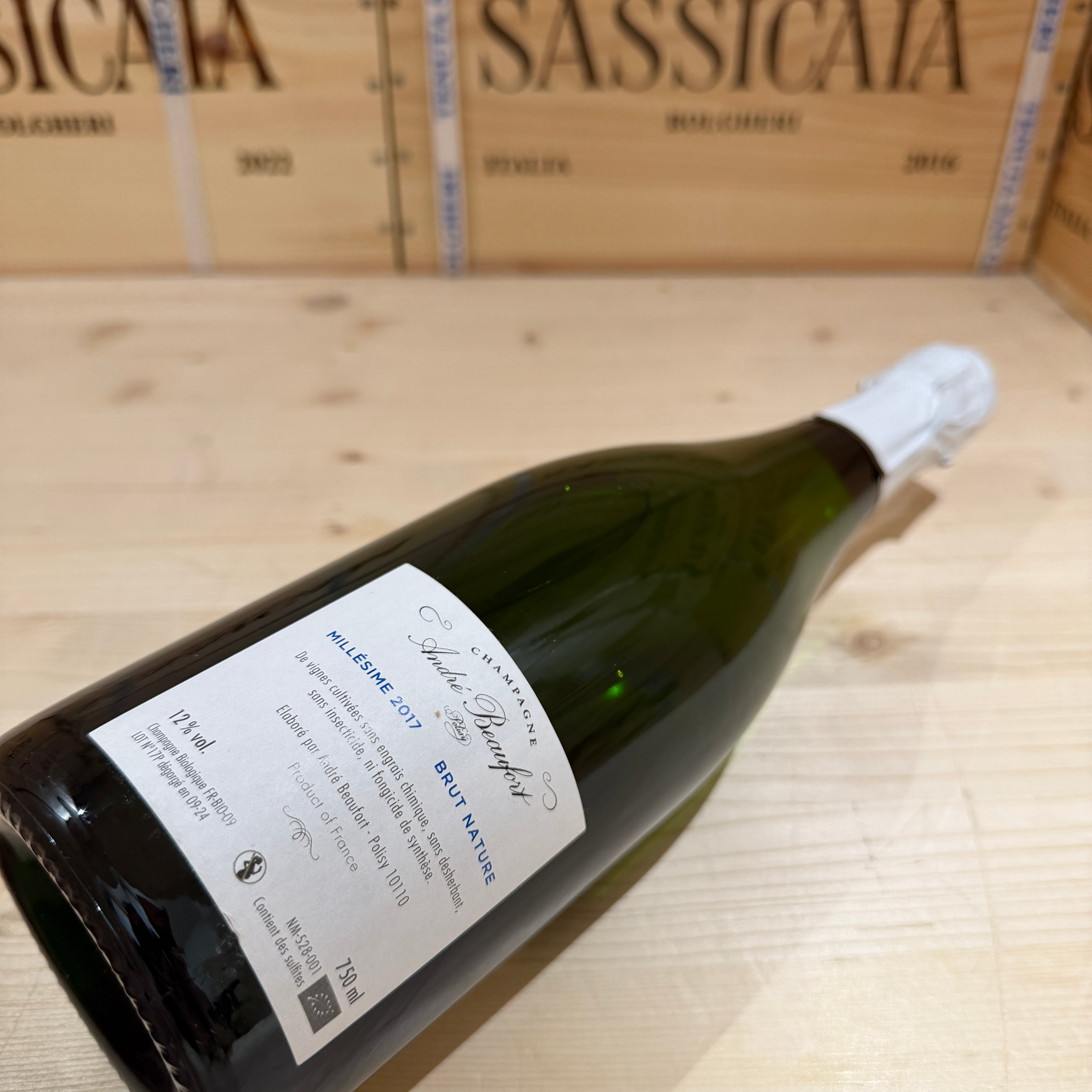 André Beaufort Polisy Millesime 2017