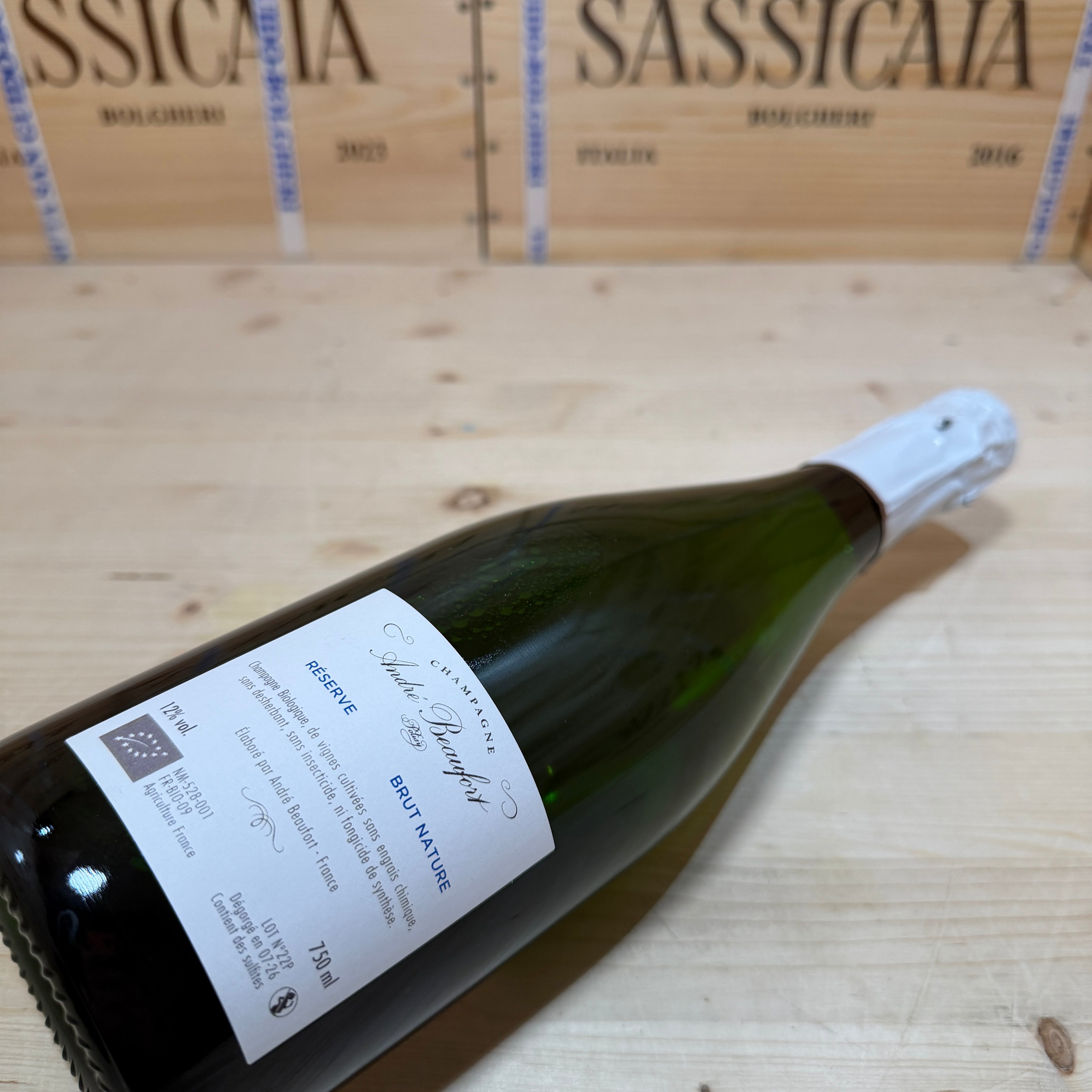 André Beaufort Polisy Resérve Brut Nature - Deg. 07/2026