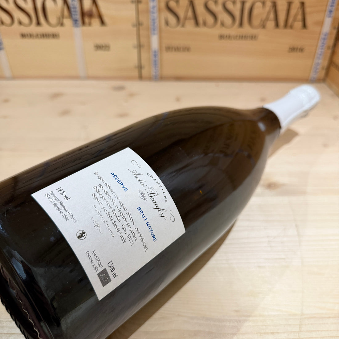 André Beaufort Polisy Resérve Brut Nature Magnum