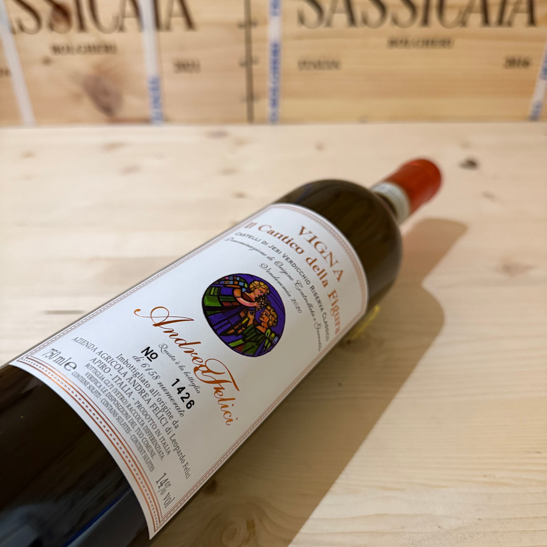 Andrea Felici Cantico della Figura 2020 Verdicchio dei Castelli di Jesi DOCG Riserva Classico