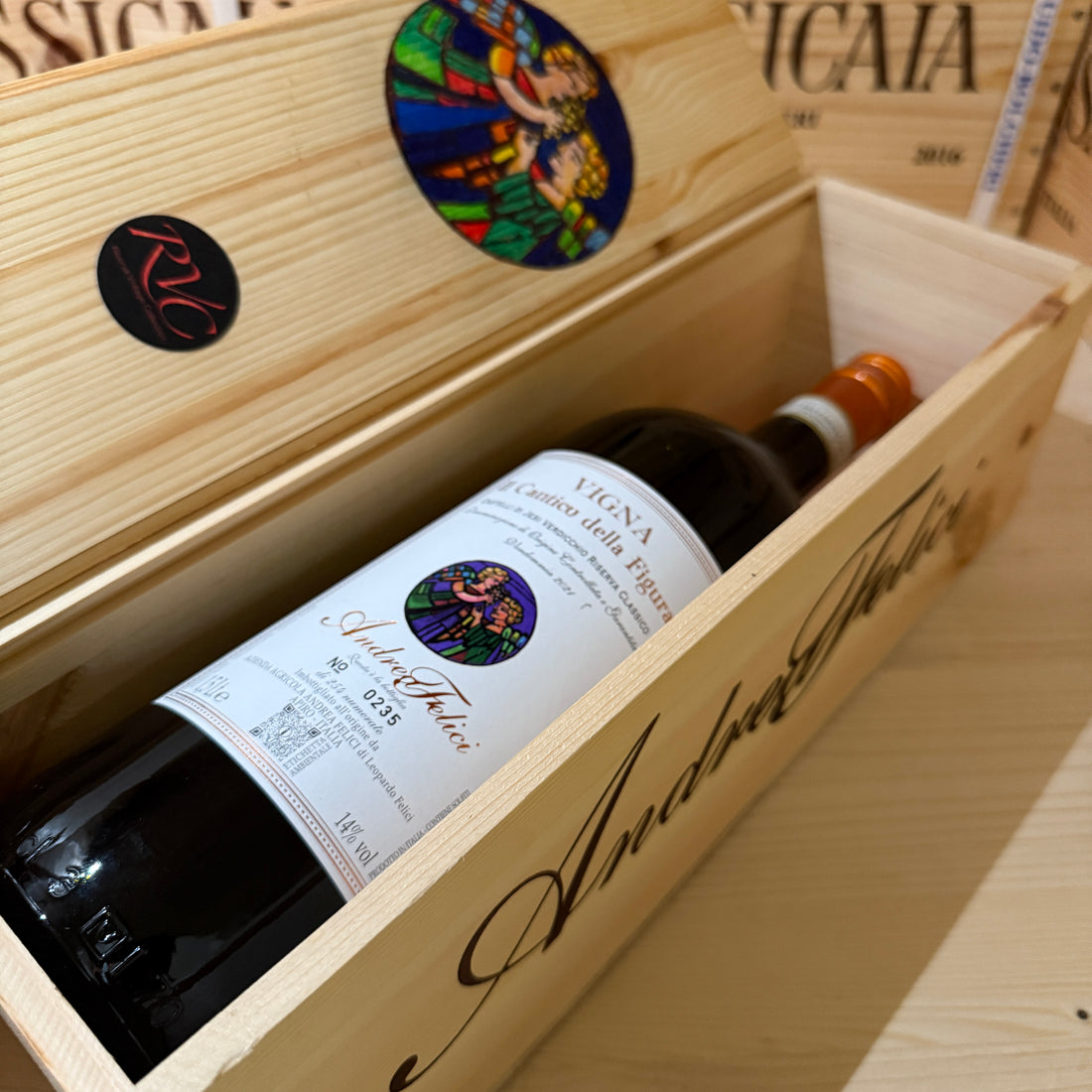 Andrea Felici Il Cantico della Figura 2021 Magnum Verdicchio dei Castelli di Jesi DOCG Riserva Classico - in Cassa Legno