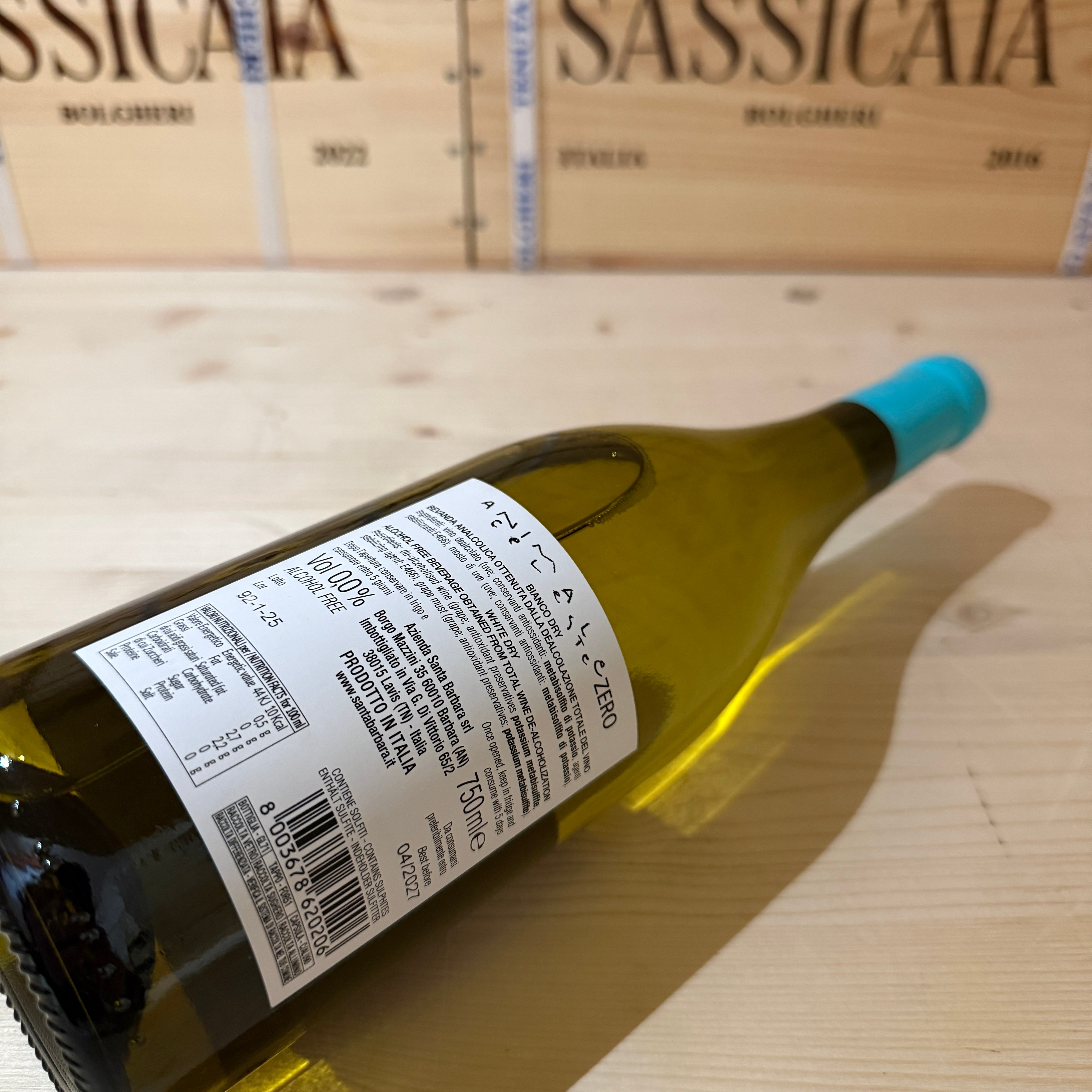 Animale Celeste Zero Alcool Santa Barbara