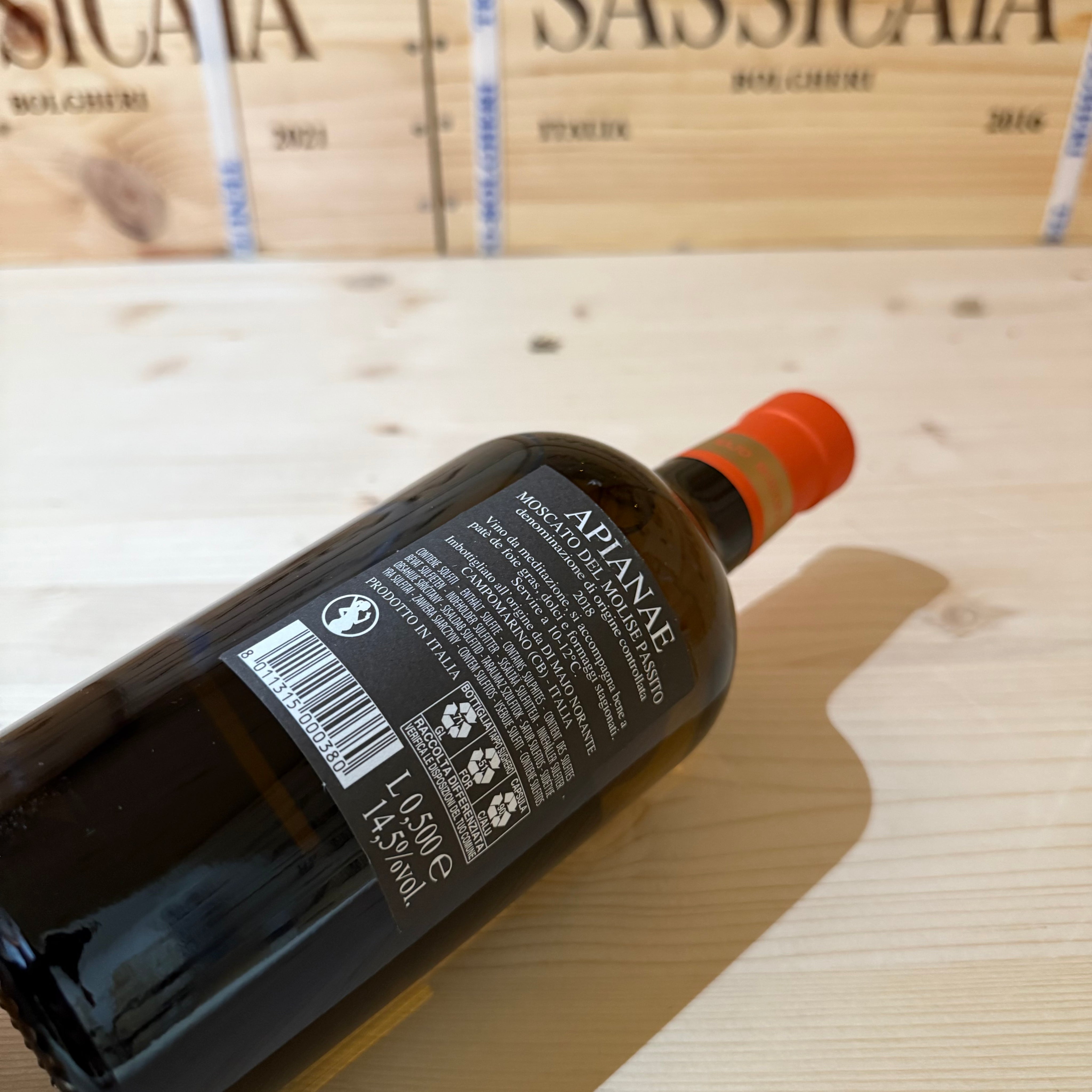 Apianae 2018 Di Majo Norante Moscato del Molise Passito DOC - 500ml