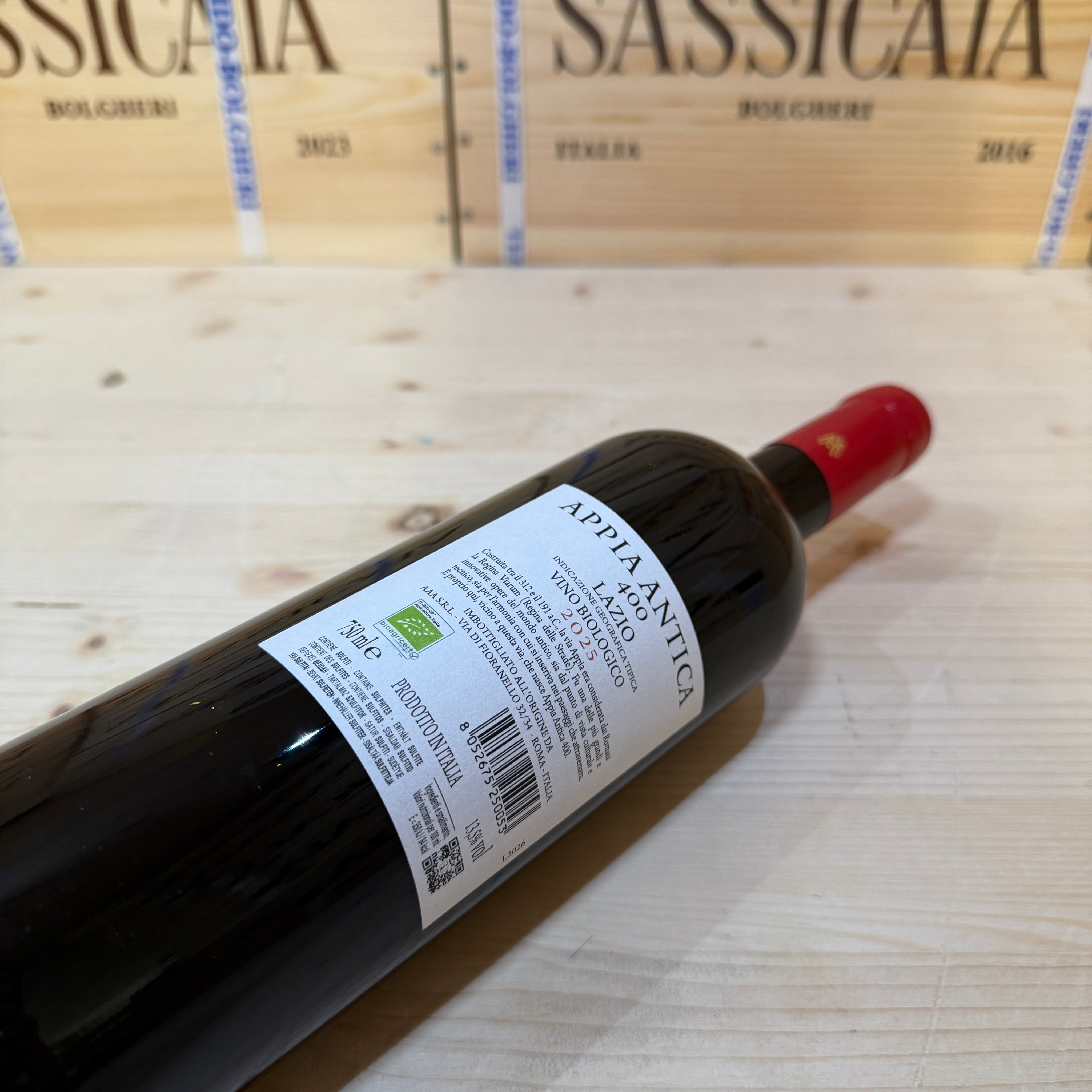 Appia Antica 400 Rosso 2025 Tenuta Principe Alberico