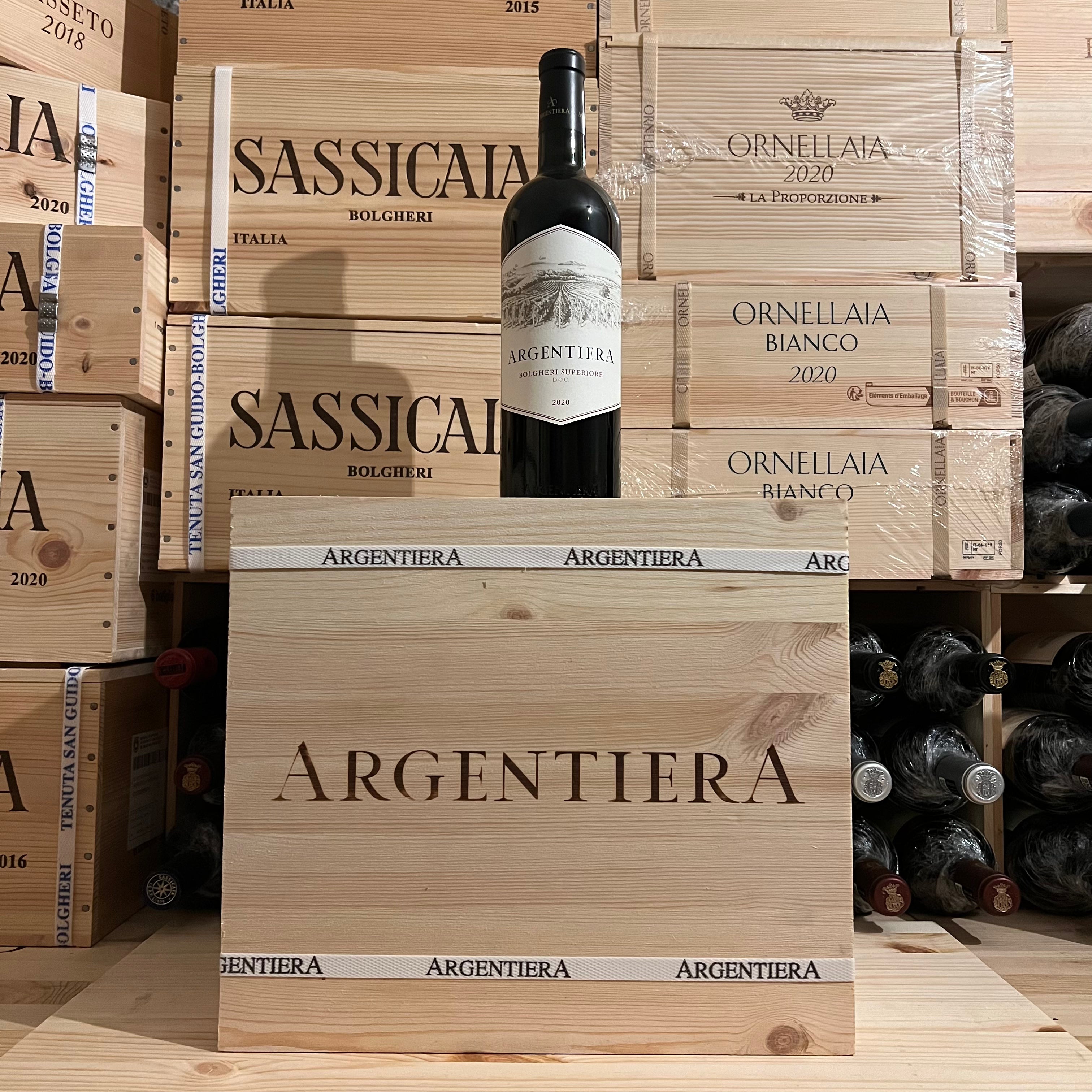 Argentiera 2020 Tenuta Argentiera - Cassa Legno 6 Bottiglie
